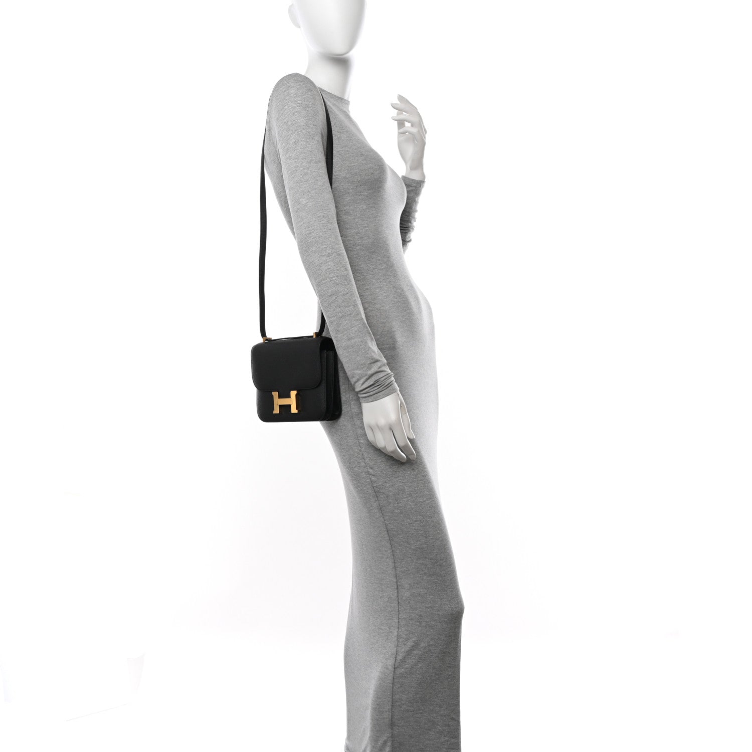 Hermes Epsom Constance 18 Black 2 of 11