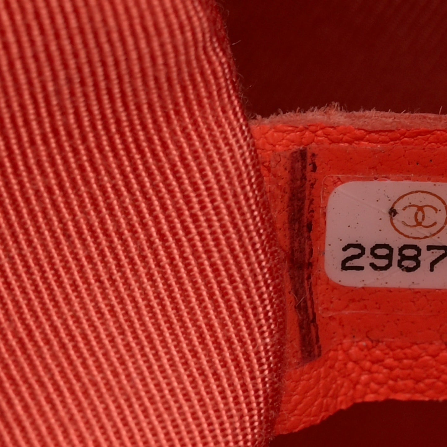 Goatskin Quilted Medium Chanel 19 Flap Orange