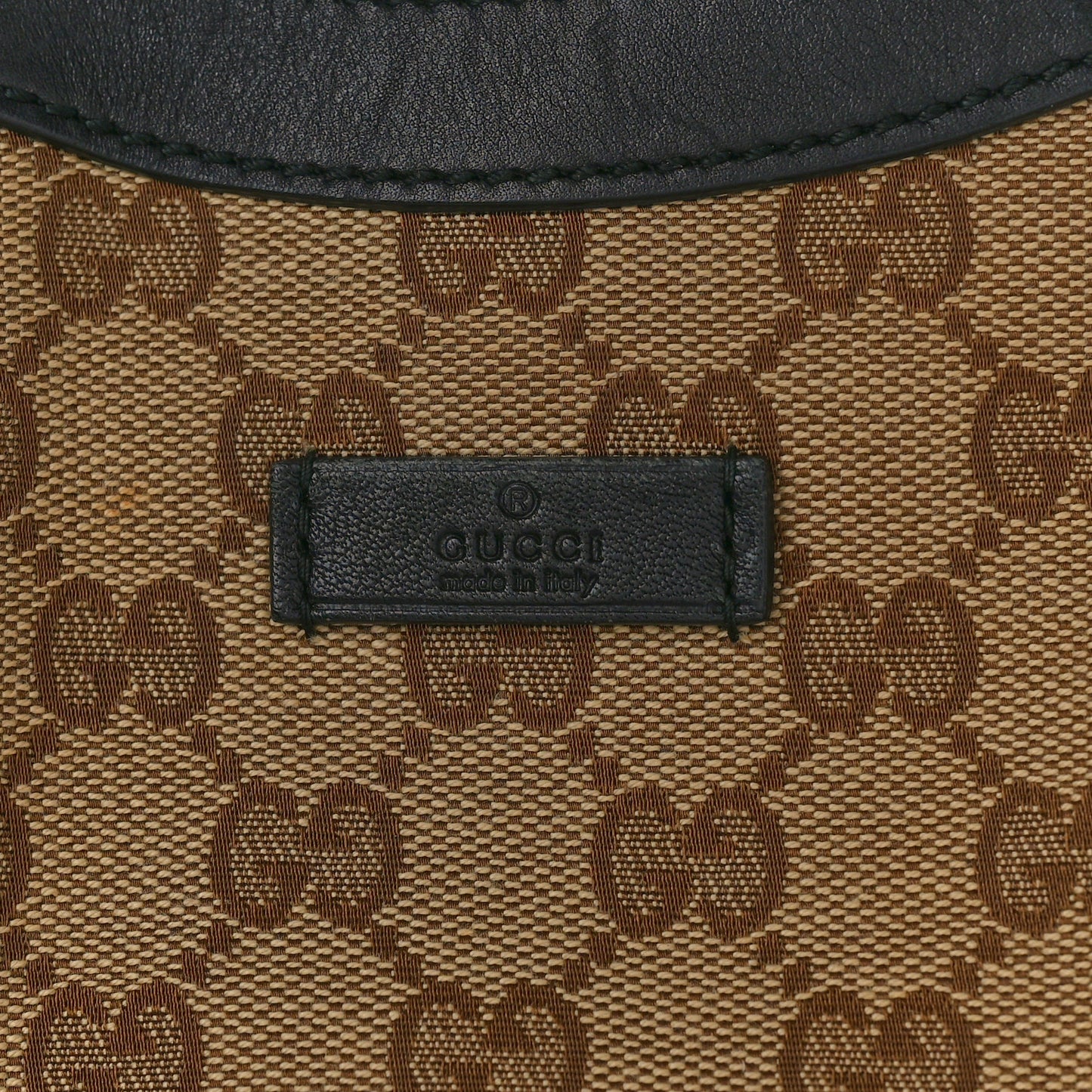 Monogram Shoulder Bag Dark Brown