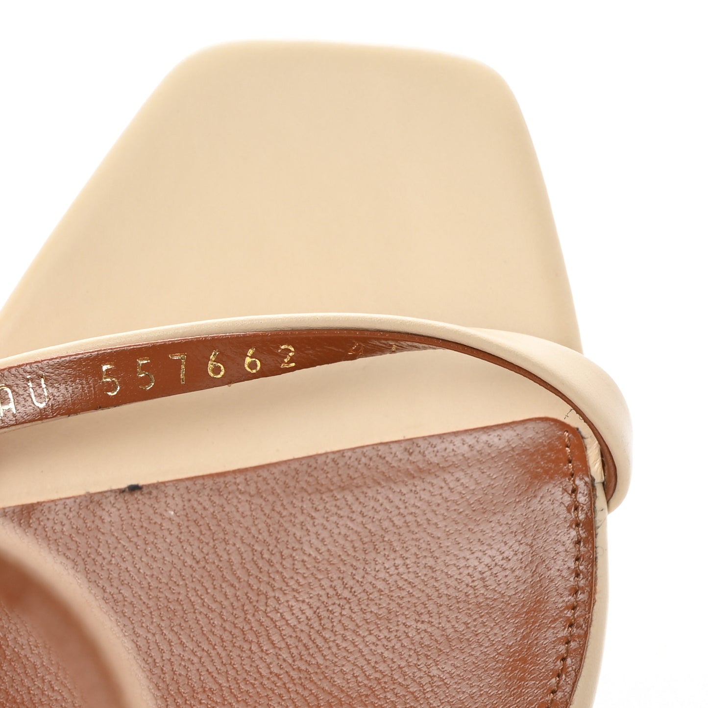 Calfskin 110 Opyum Sandals 41 Real Beige