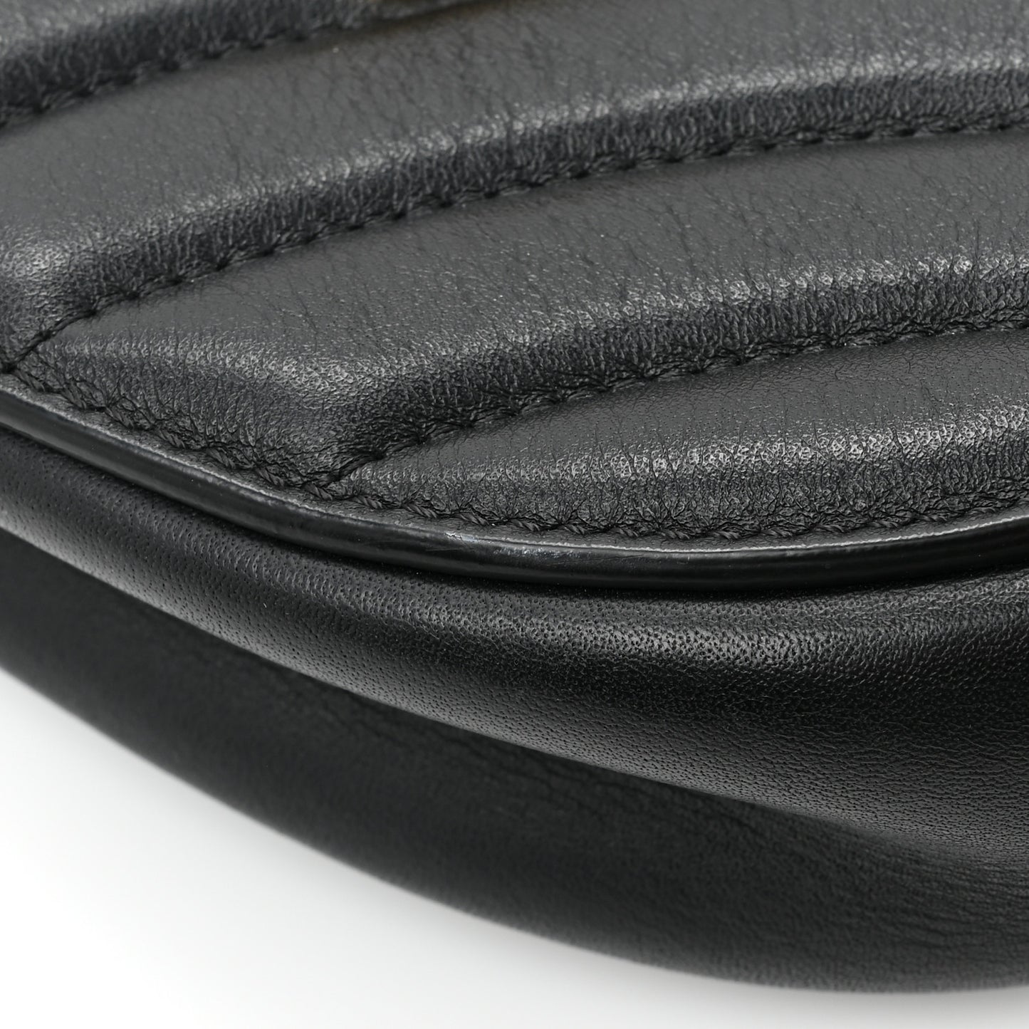 Calfskin Quilted Mini Drew Bijou Shoulder Bag Black