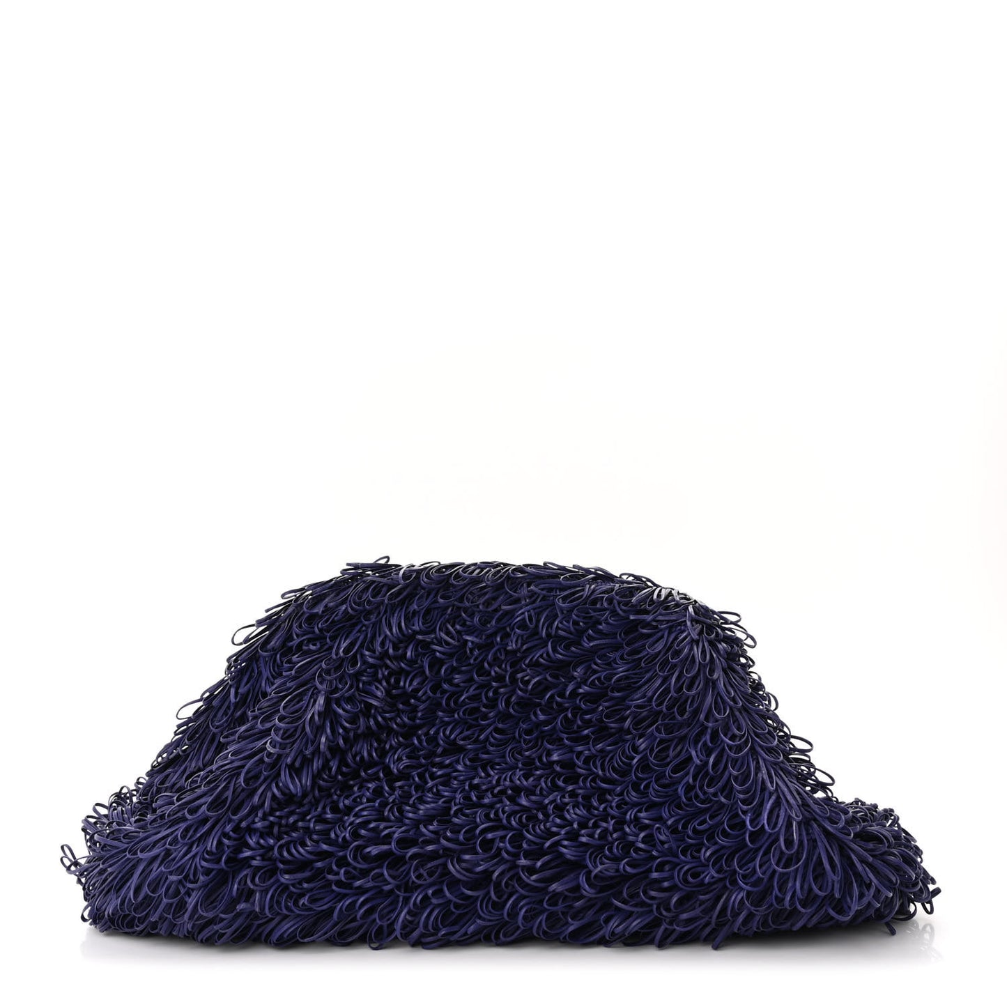 Lambskin The Sponge Pouch Clutch Purple
