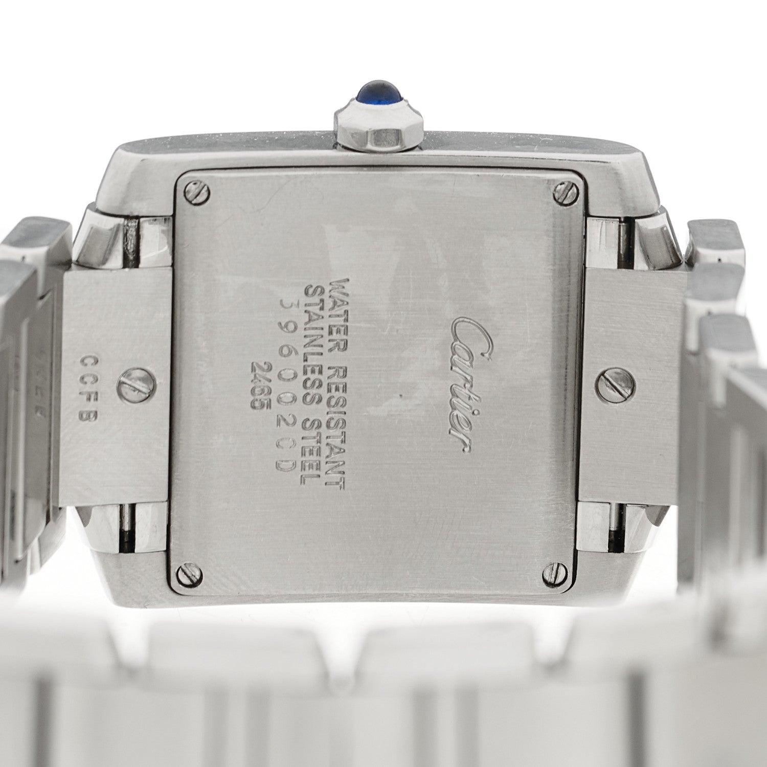 Cartier Stainless Steel 25mm Tank Francaise Quartz Watch 4 of 4