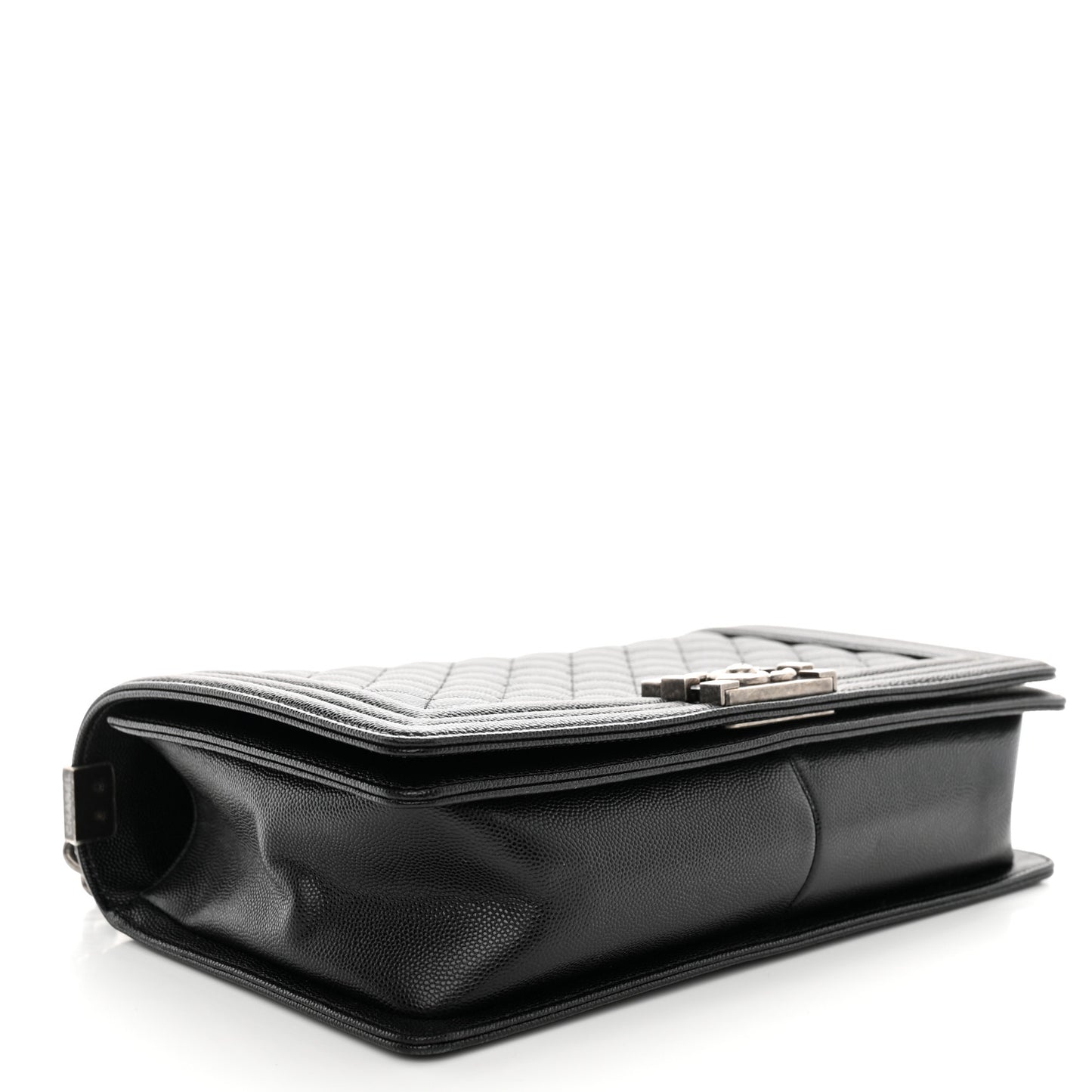 Caviar Quilted New Medium Boy Flap Black