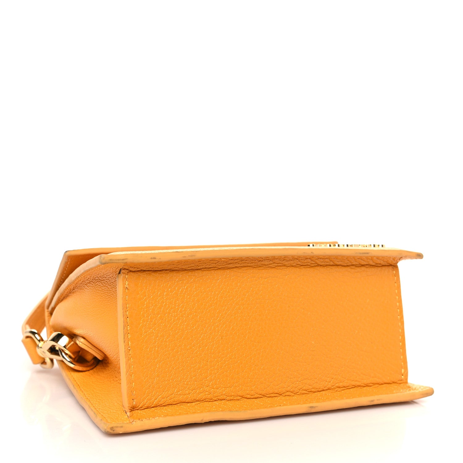 Jacquemus Calfskin Le Chiquito Noeud Orange 4 of 11