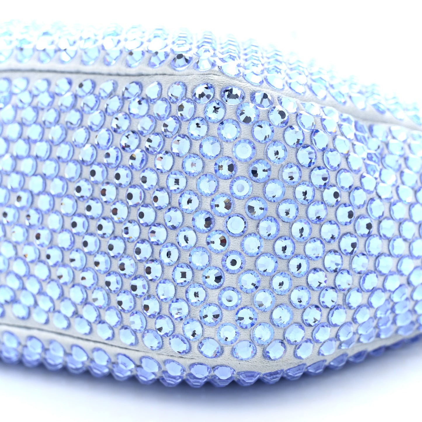 Satin Crystal Re-Edition 2005 Shoulder Bag Celeste