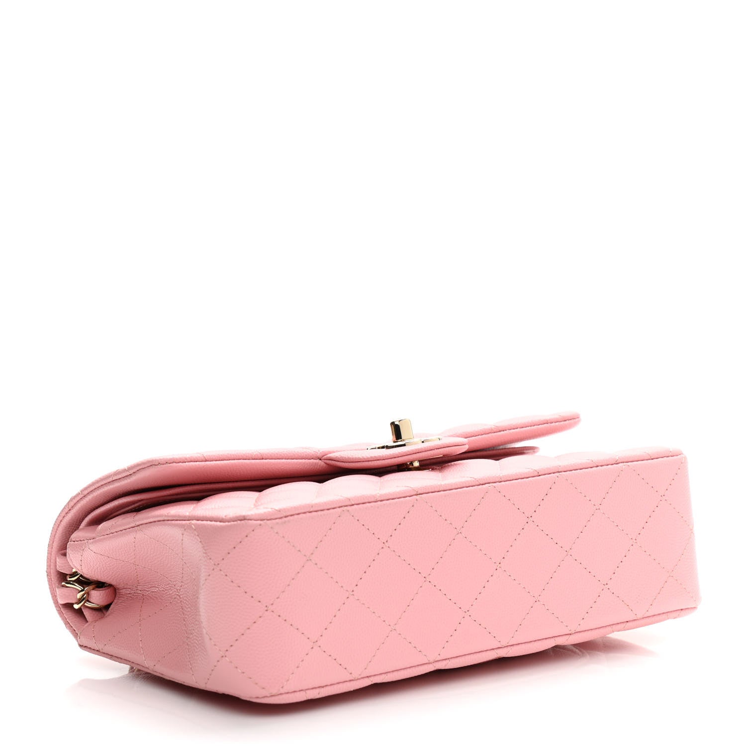 Chanel Caviar Quilted Small Double Flap Pink 4 of 10