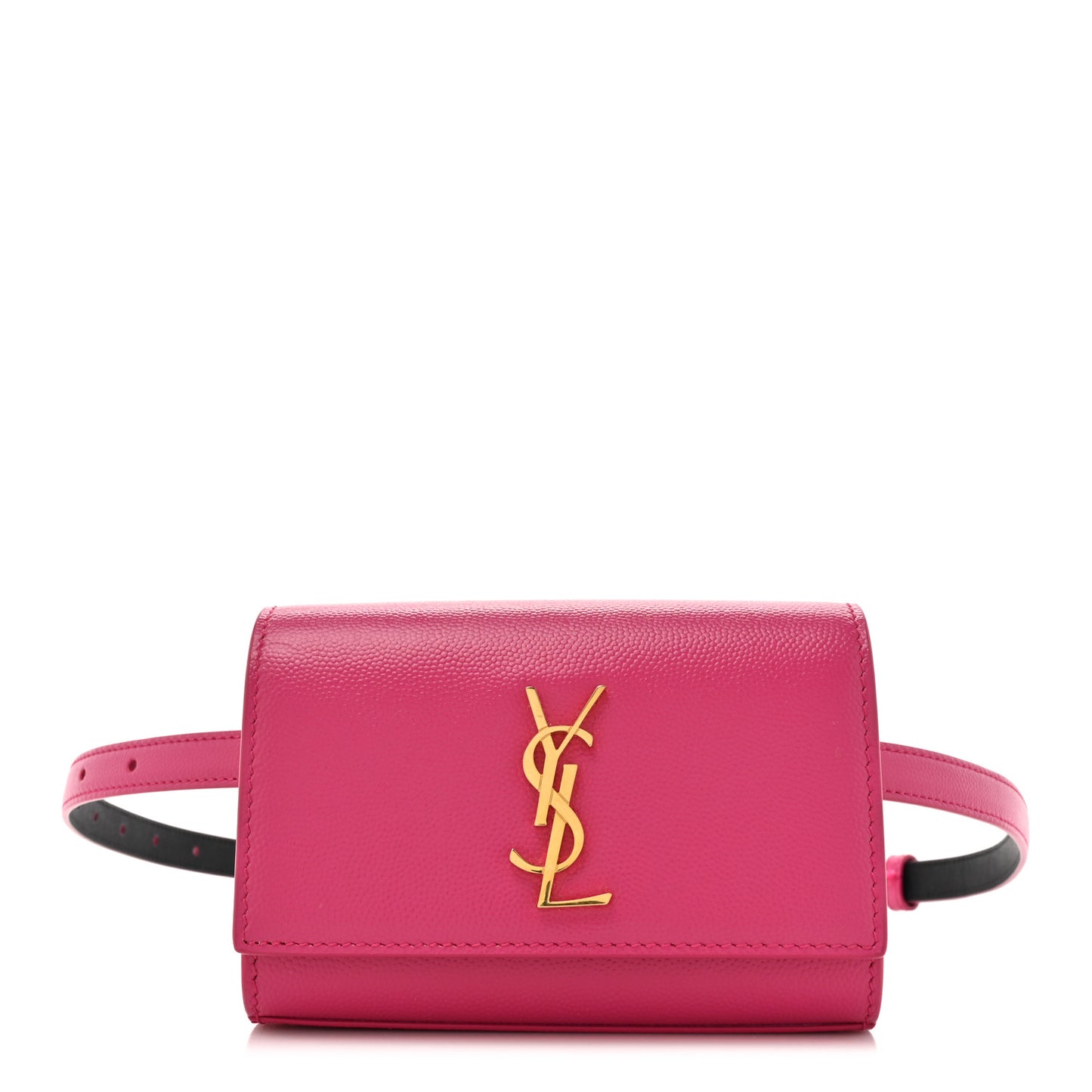 Grain De Poudre Monogram Kate Belt Bag Fuchsia