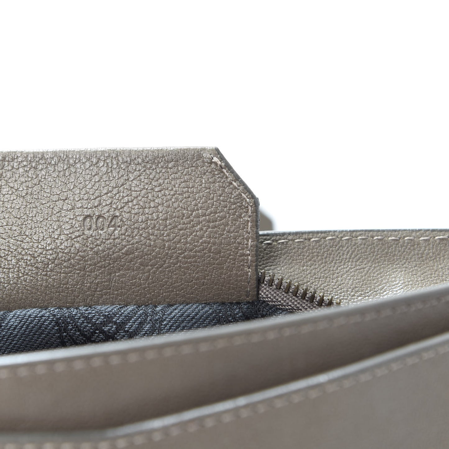 Lambskin PS1 Pochette Clutch Smoke