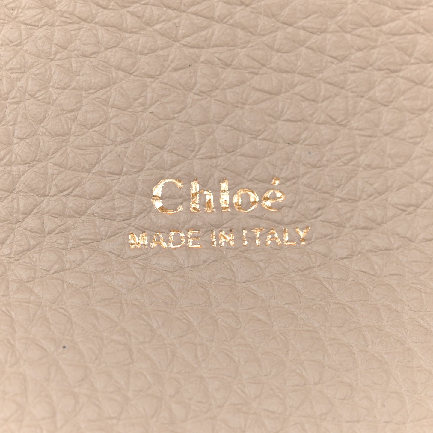 Grained Calfskin Medium Aby Day Shoulder Bag Motty Grey