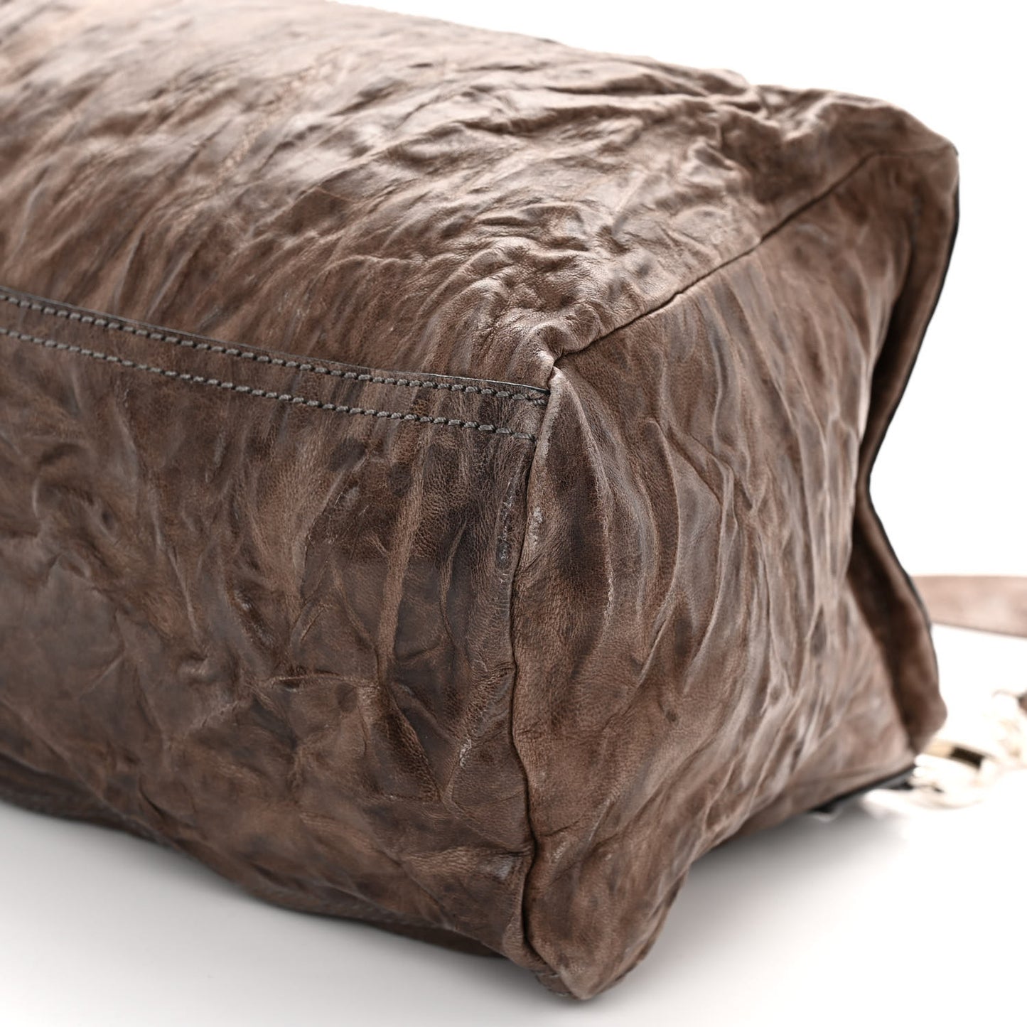 Tumbled Sheepskin Medium Pandora Charcoal