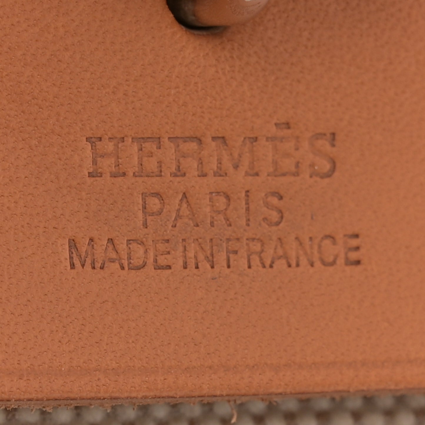 Toile Vache Calfskin Herbag 30 PM Natural
