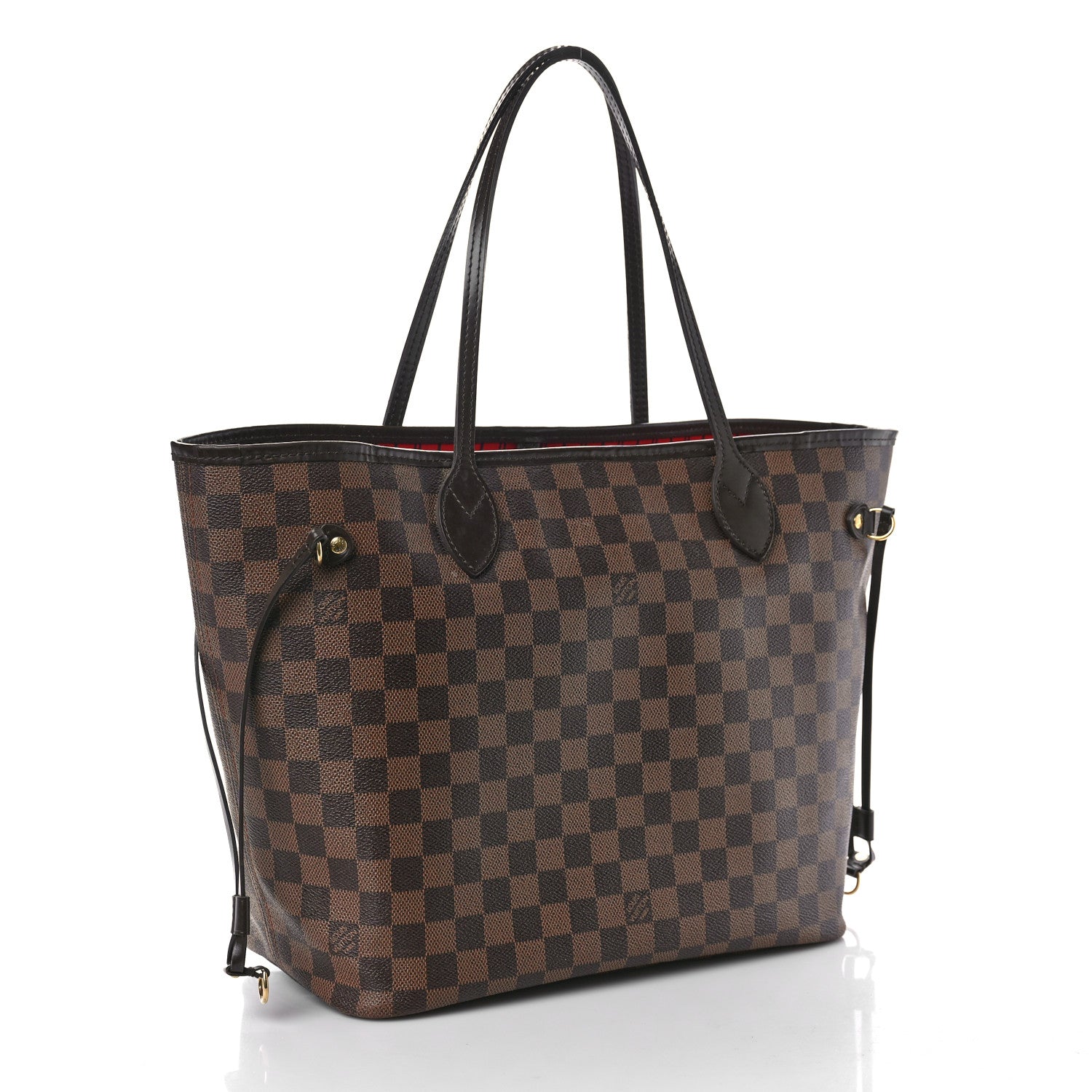 Louis Vuitton Damier Ebene Neverfull MM 2 of 10