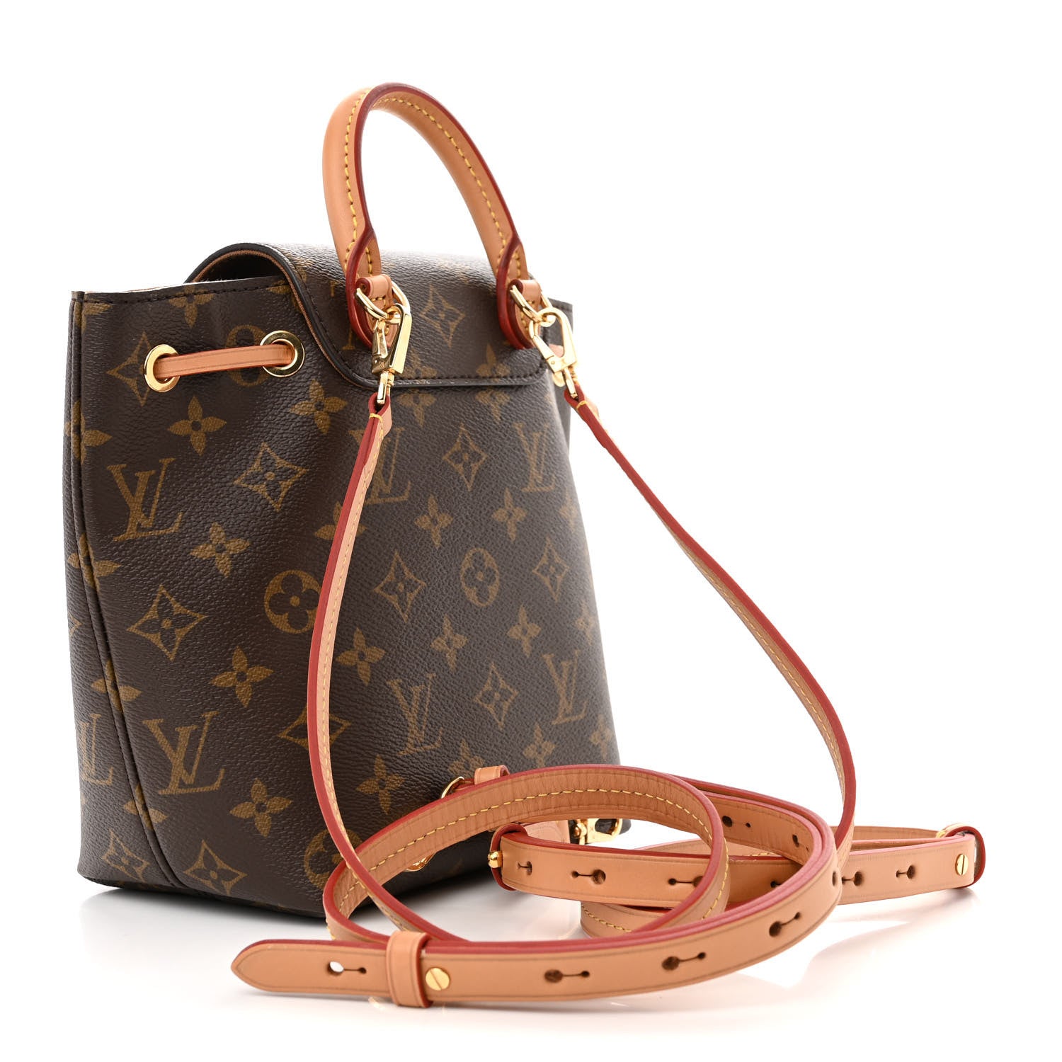Louis Vuitton Monogram Montsouris BB Backpack Natural 3 of 10