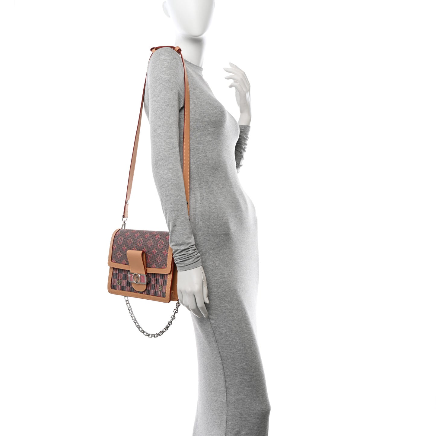 Monogram LV Pop Dauphine MM Rose