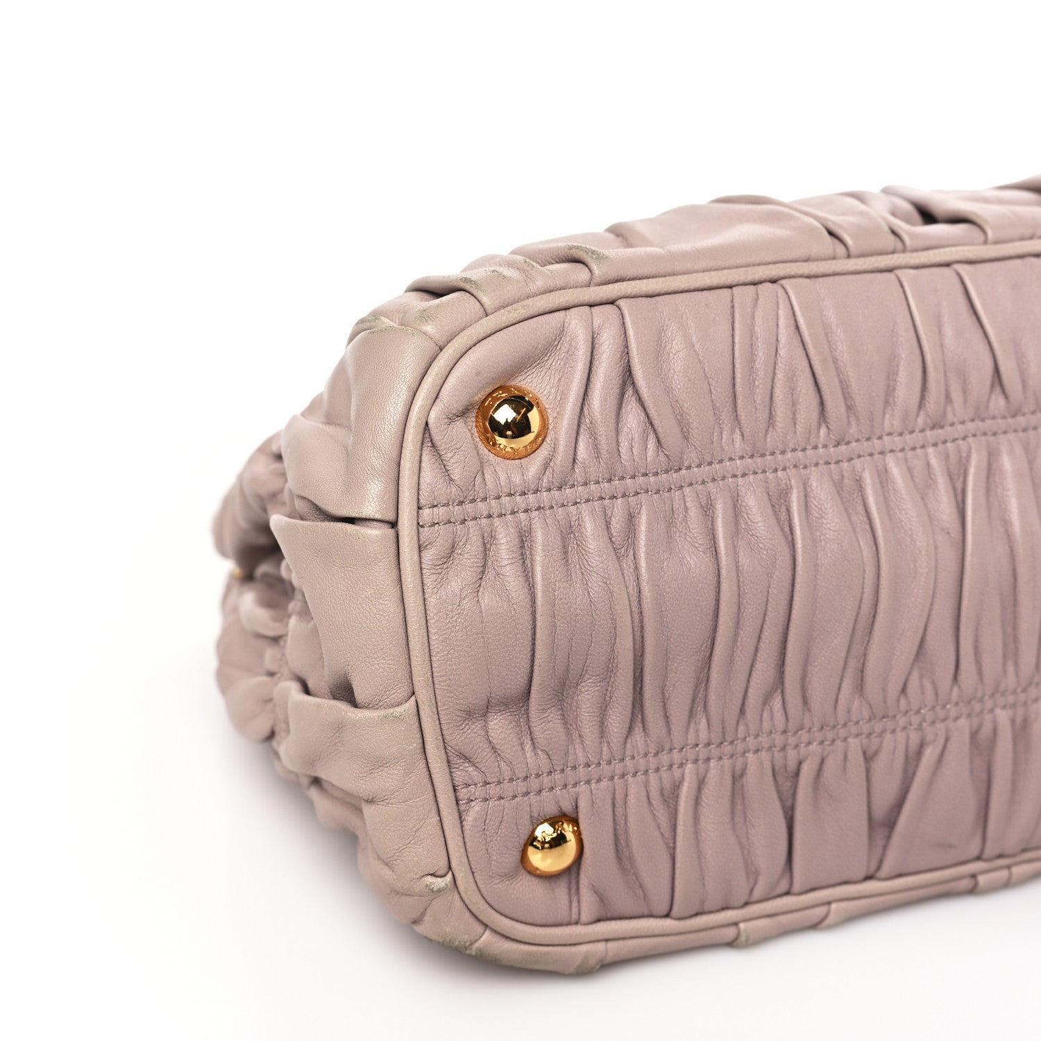 Prada Nappa Gaufre Shopping Satchel Cipria 7 of 12