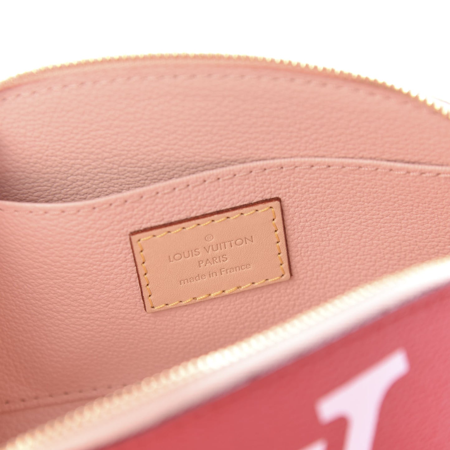Monogram Giant Cosmetic Pouch Rouge