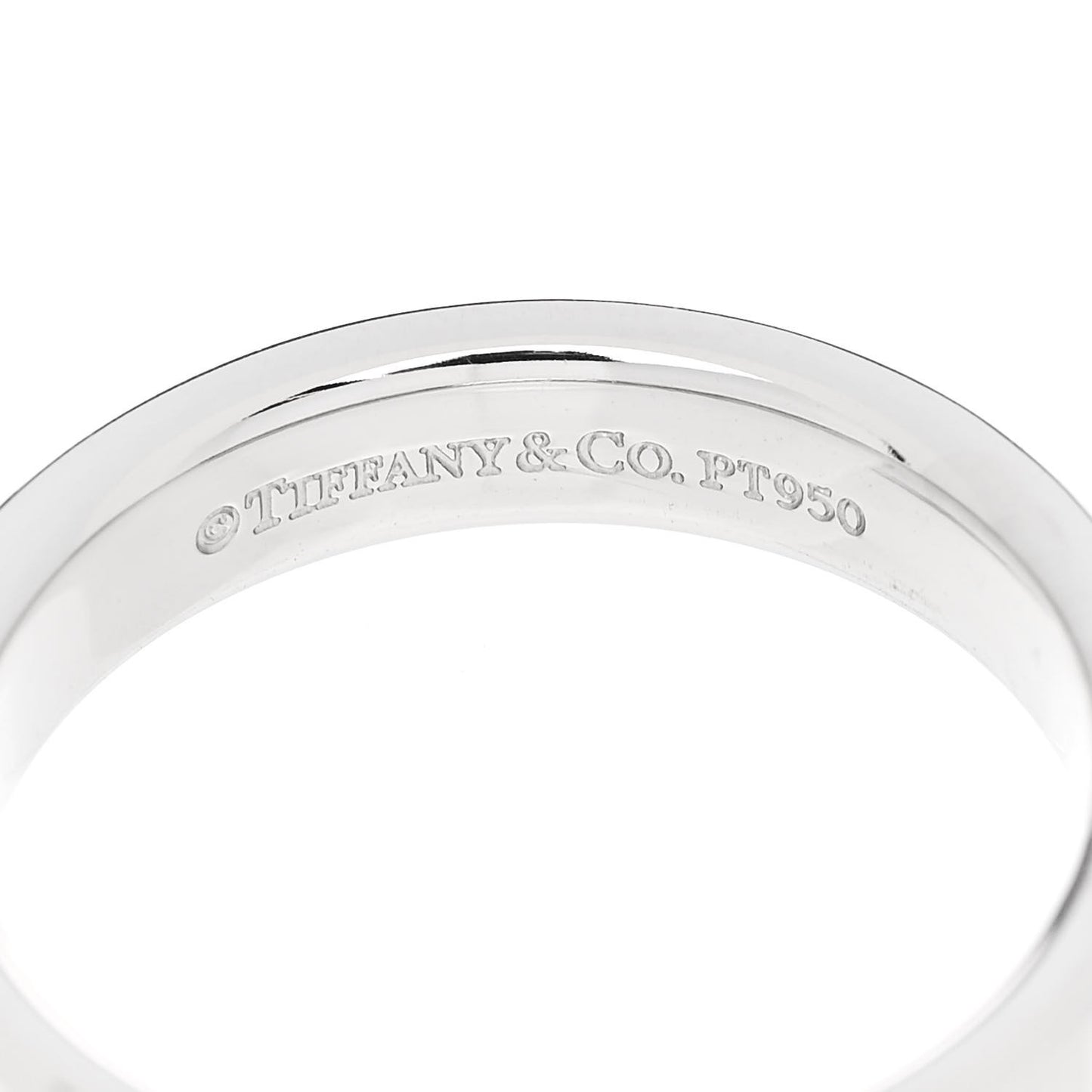 Platinum 4mm Together Double Milgrain Band Ring 52 6