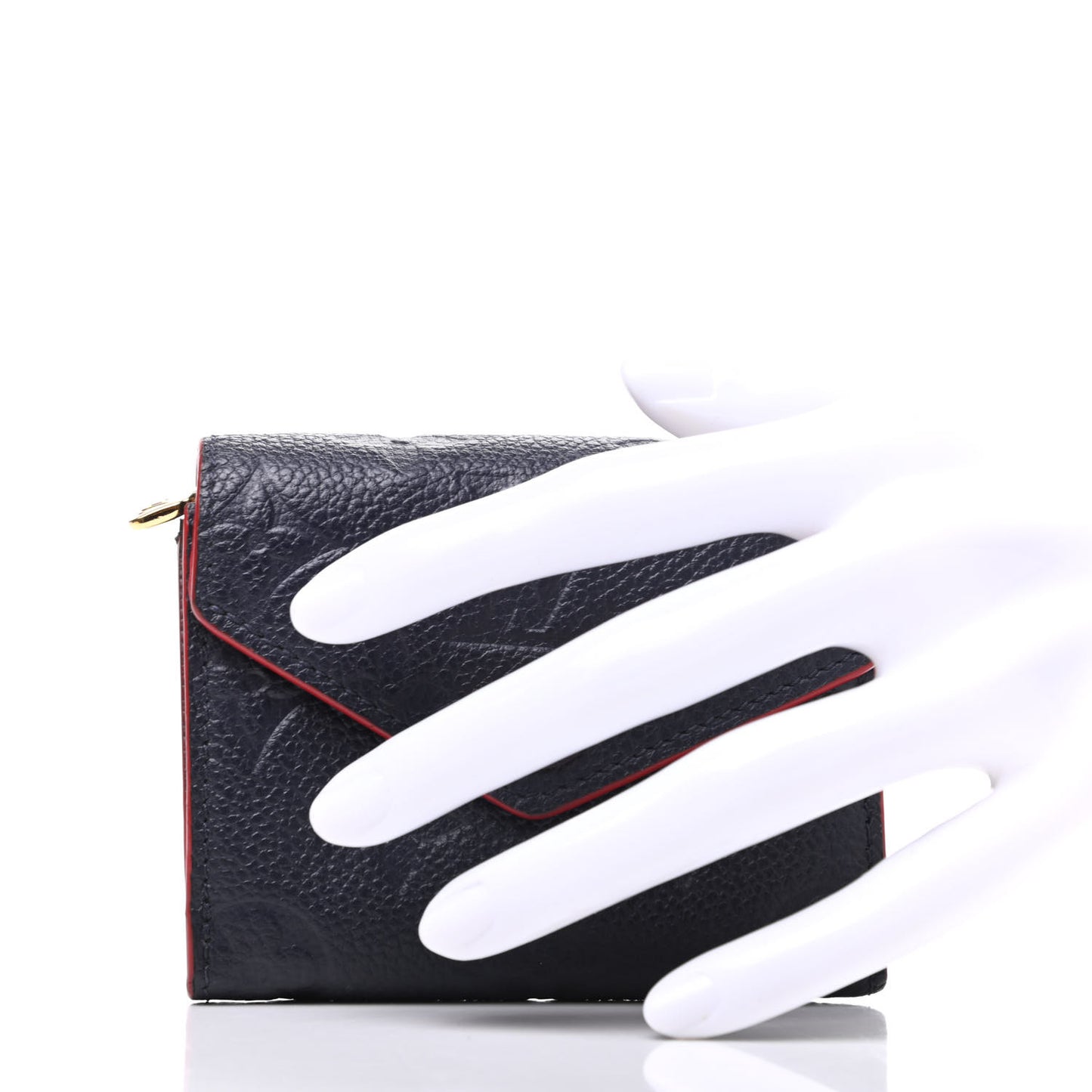 Empreinte Zoe Wallet Marine Rouge