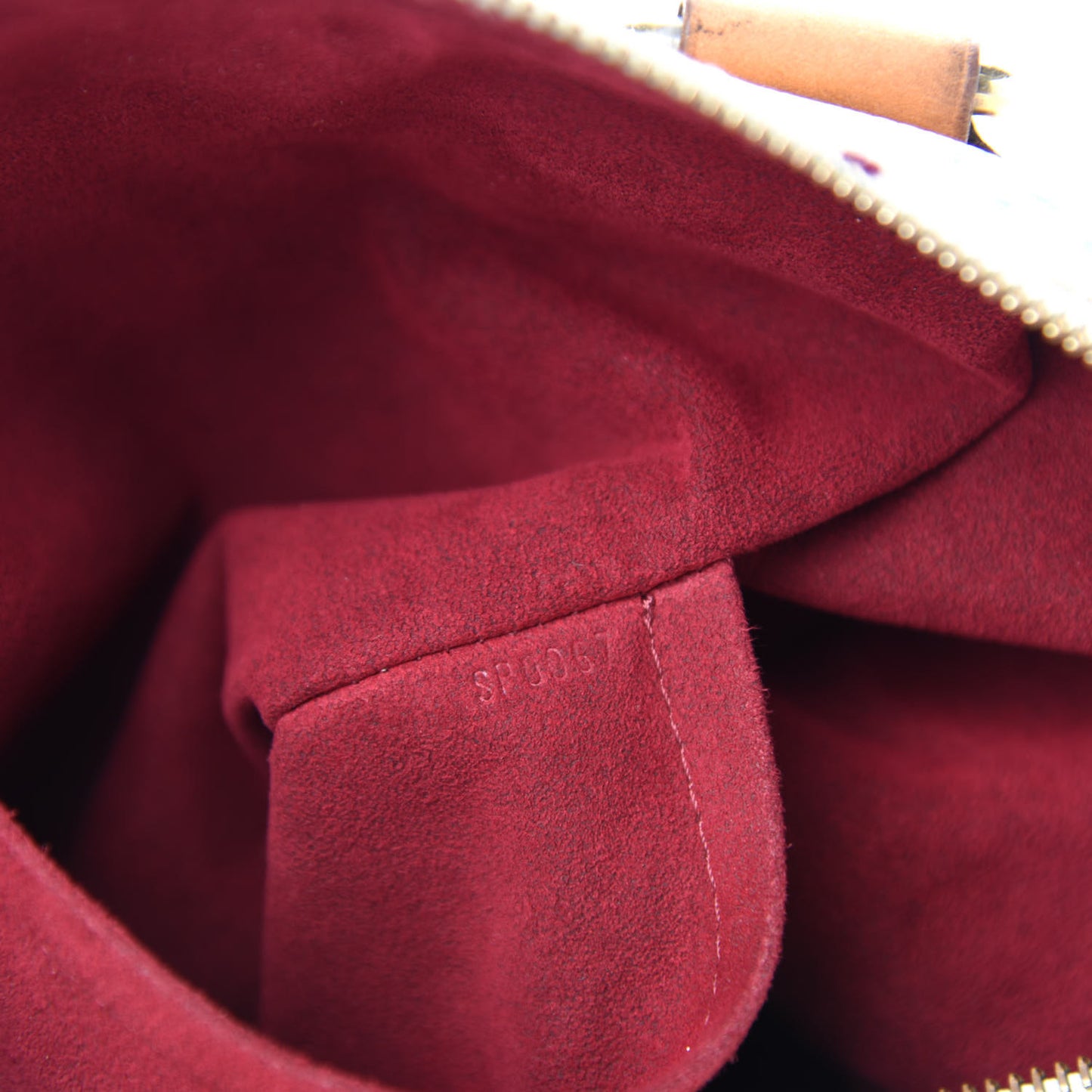 Monogram Multicolor Speedy 30 White