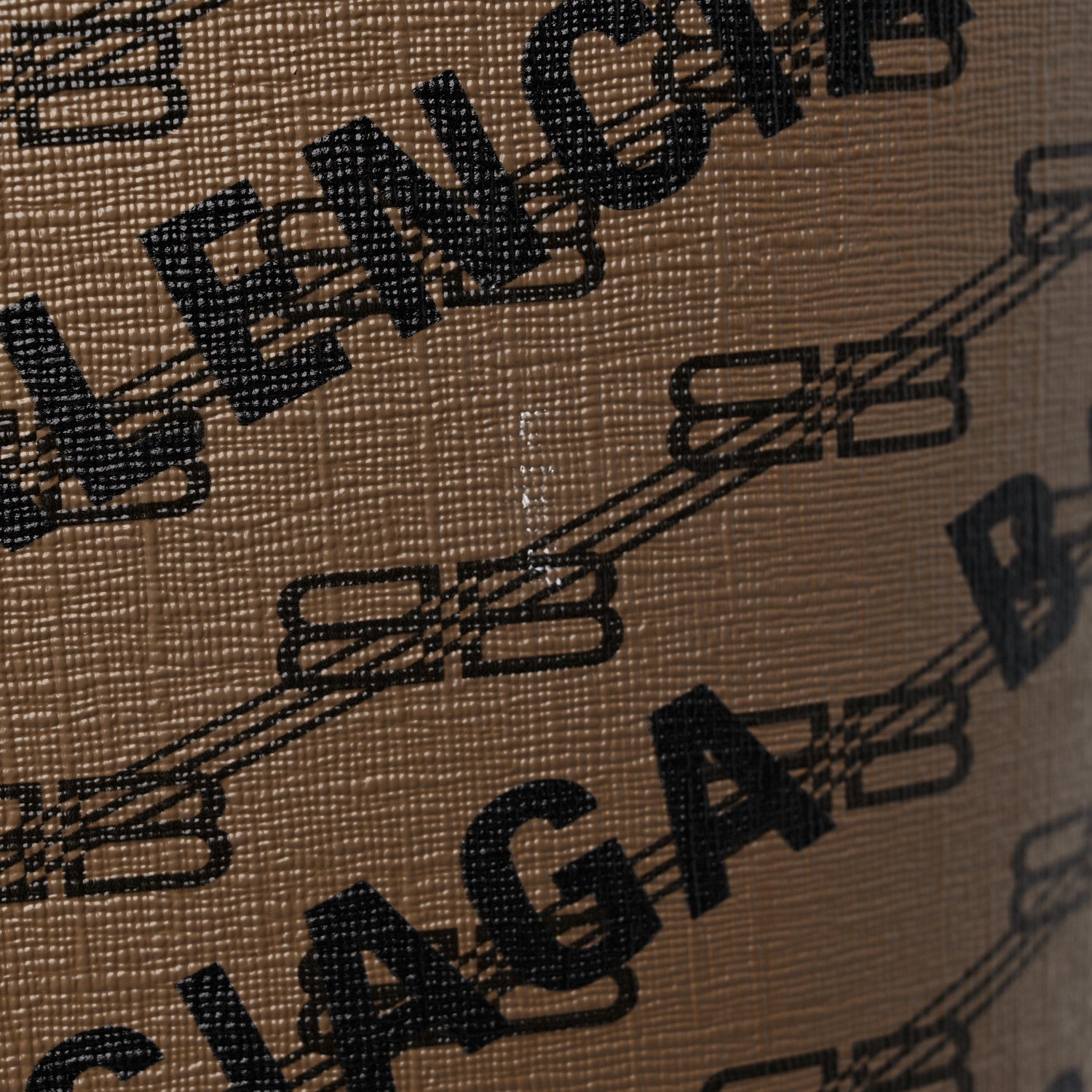 Balenciaga Coated Canvas BB Monogram Allover Logo Signature Tote Beige Brown Black 12 of 12