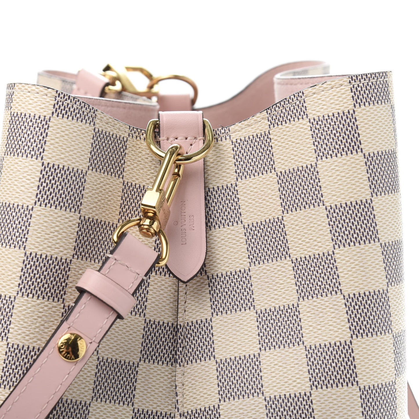 Damier Azur Neonoe MM Eau De Rose