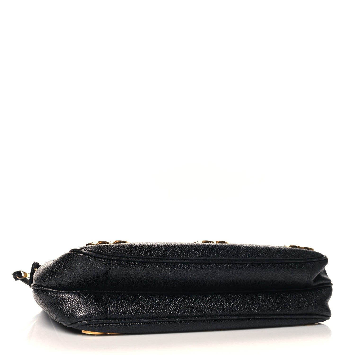 Chanel Caviar Triple CC Shoulder Bag Black 4 of 13
