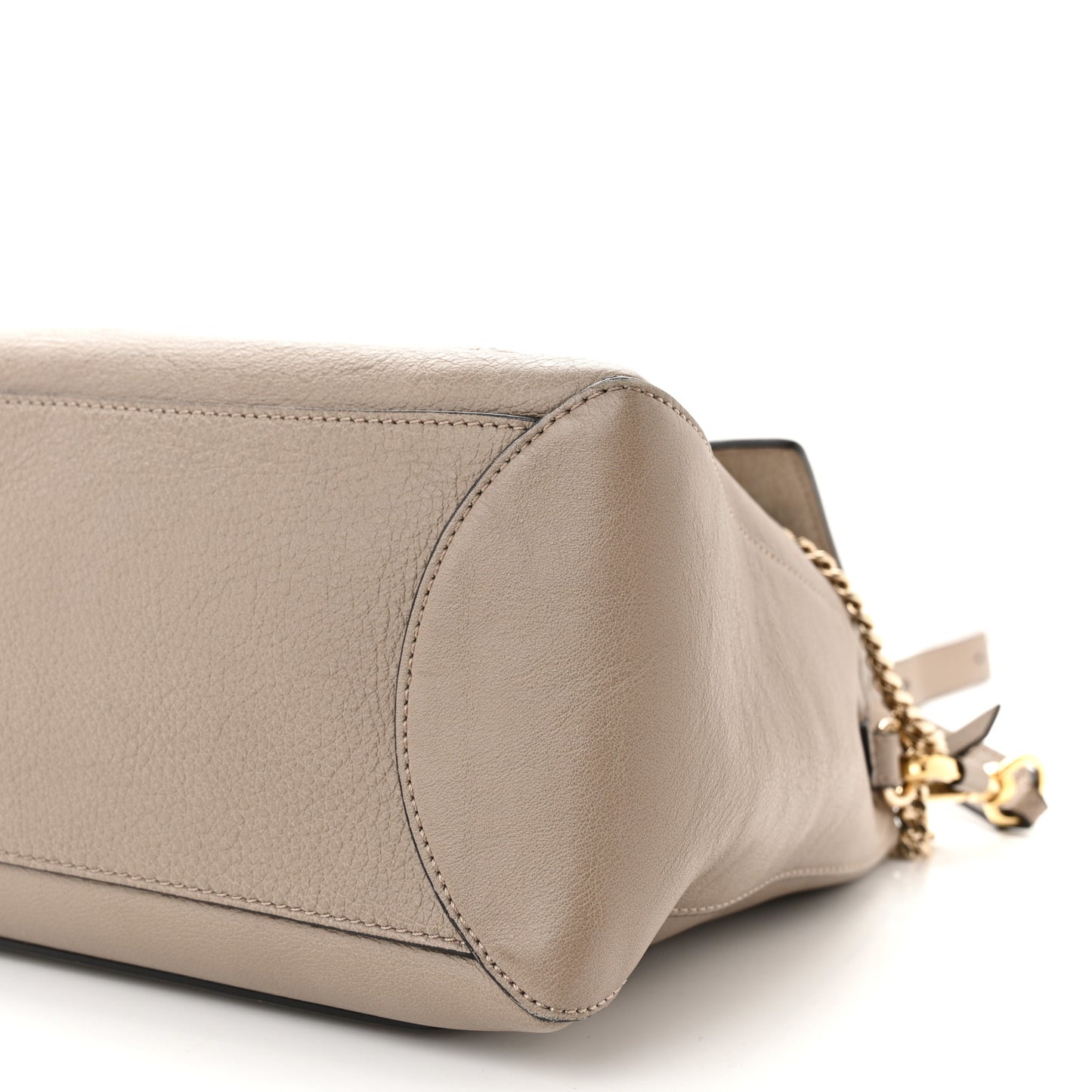 Calfskin Small Faye Day Shoulder Bag Motty Grey