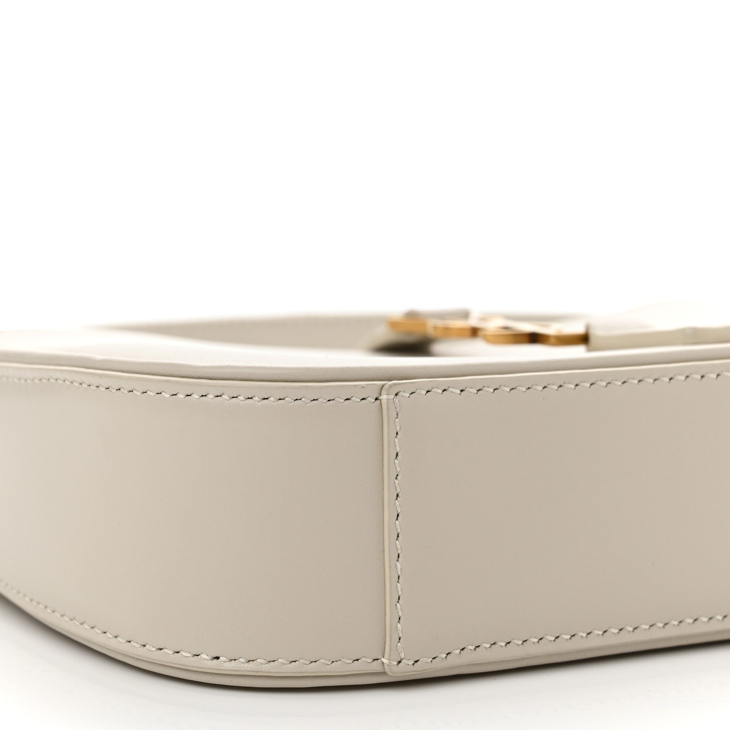 Saint Laurent Smooth Calfskin Le 5 A 7 Mini Hobo Crema Soft 9 of 10