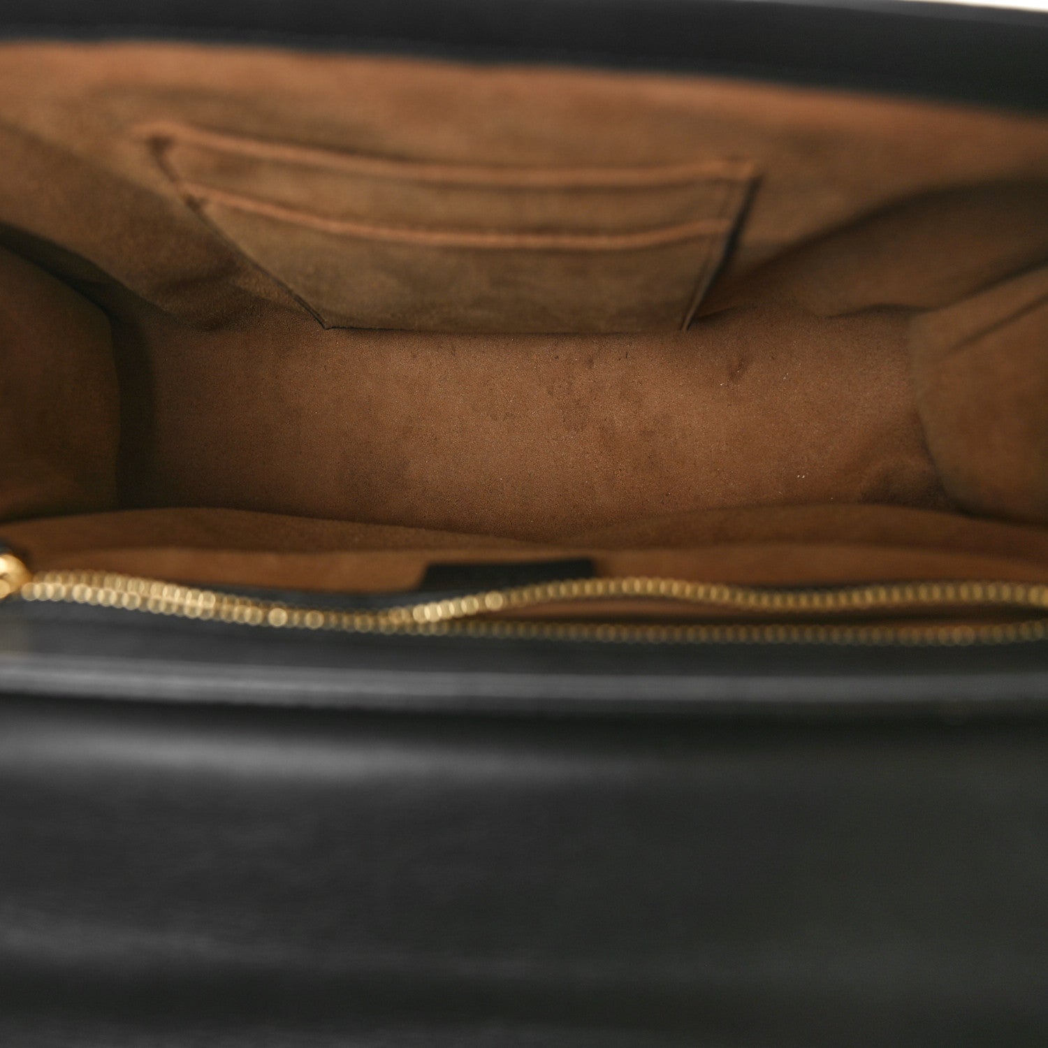 Gucci GG Supreme Monogram Calfskin Medium Padlock Shoulder Bag Beige Black Cuir 5 of 10