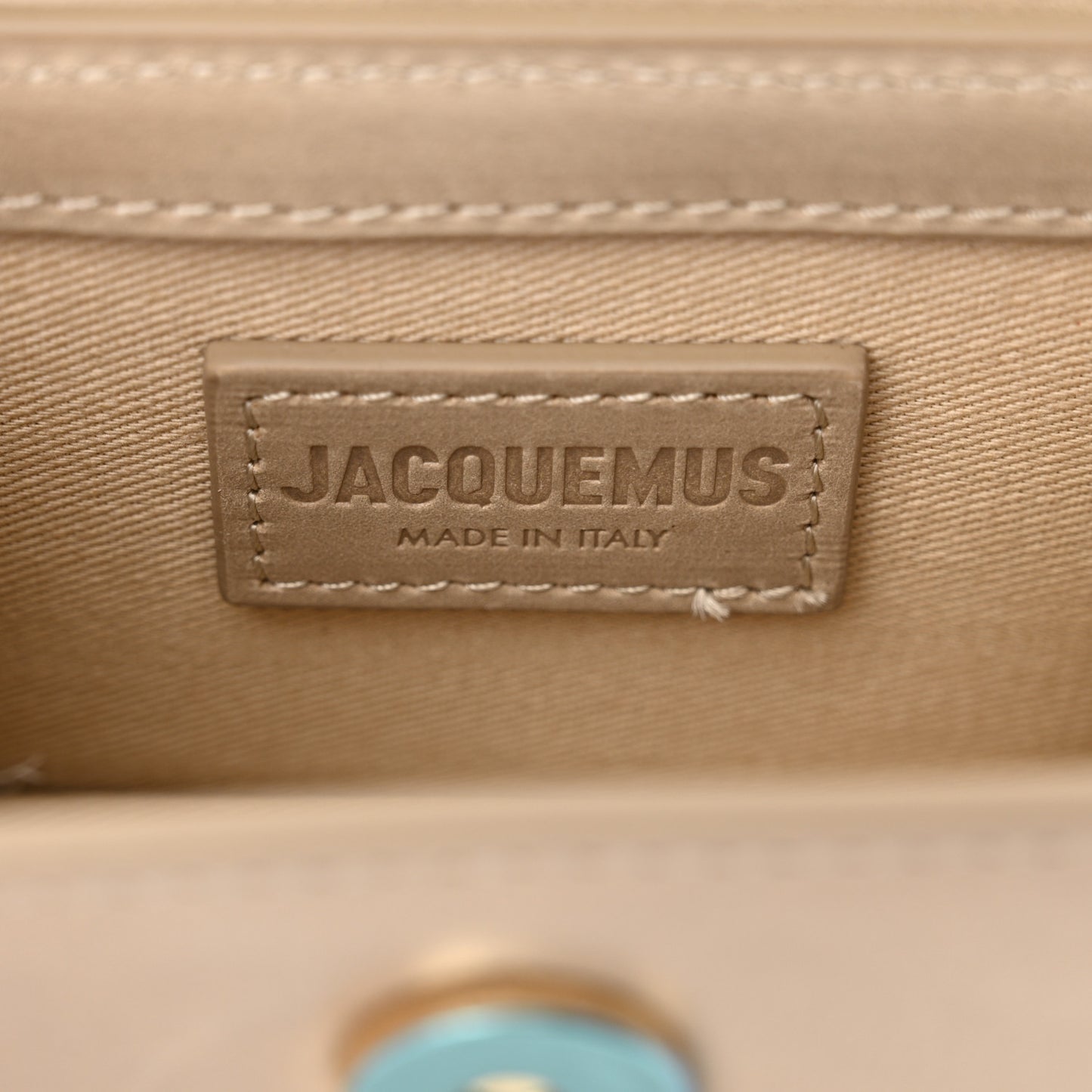 Calfskin Le Chiquito Whipstitch Beige