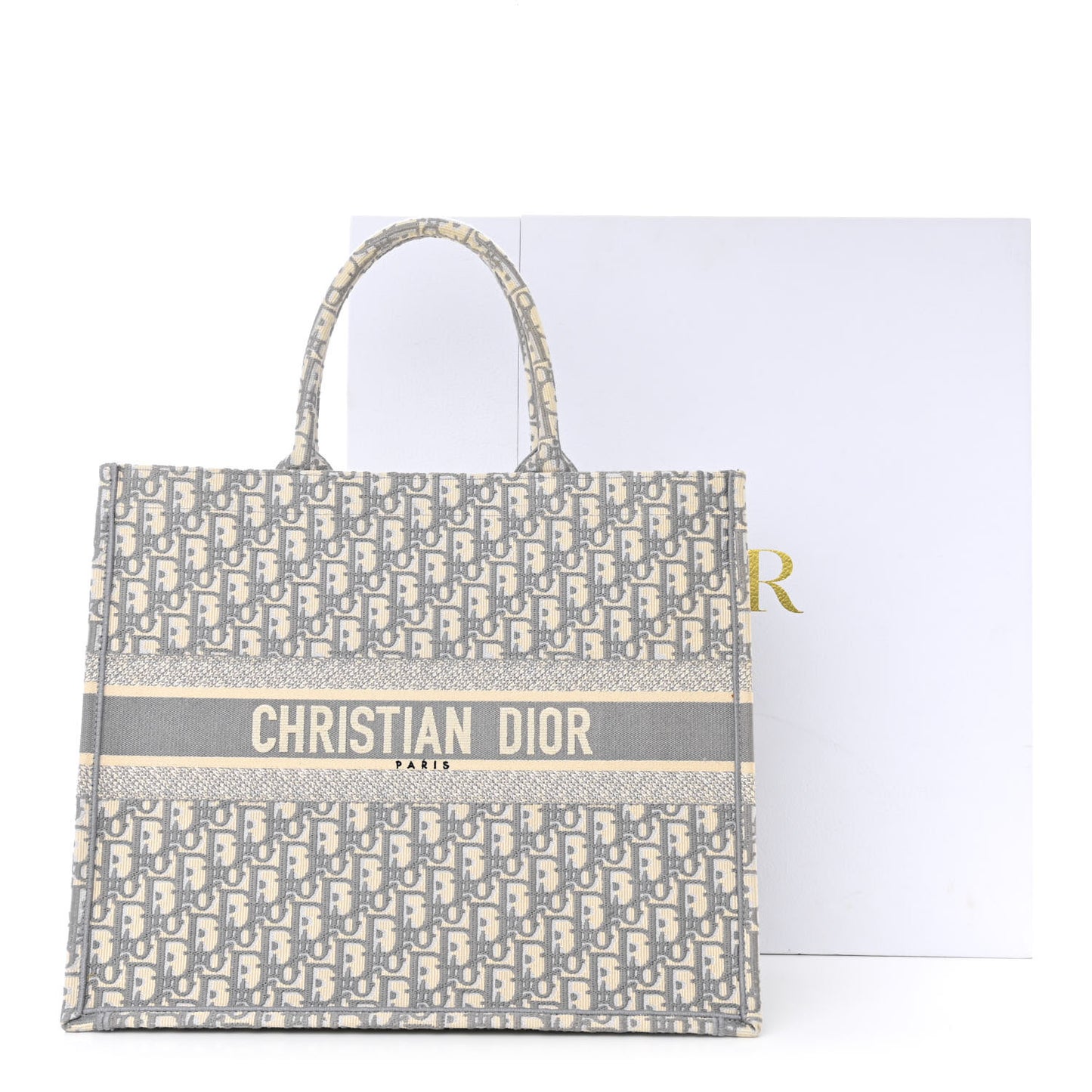 Oblique Large Book Tote Grey
