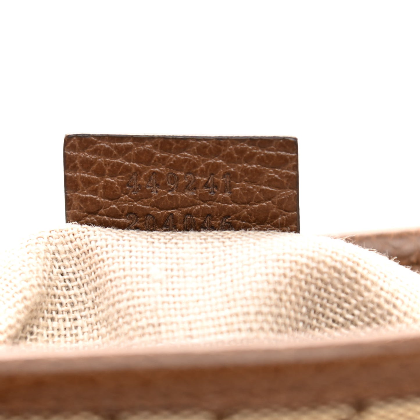 Monogram Small Bree Tote Beige Tabacco