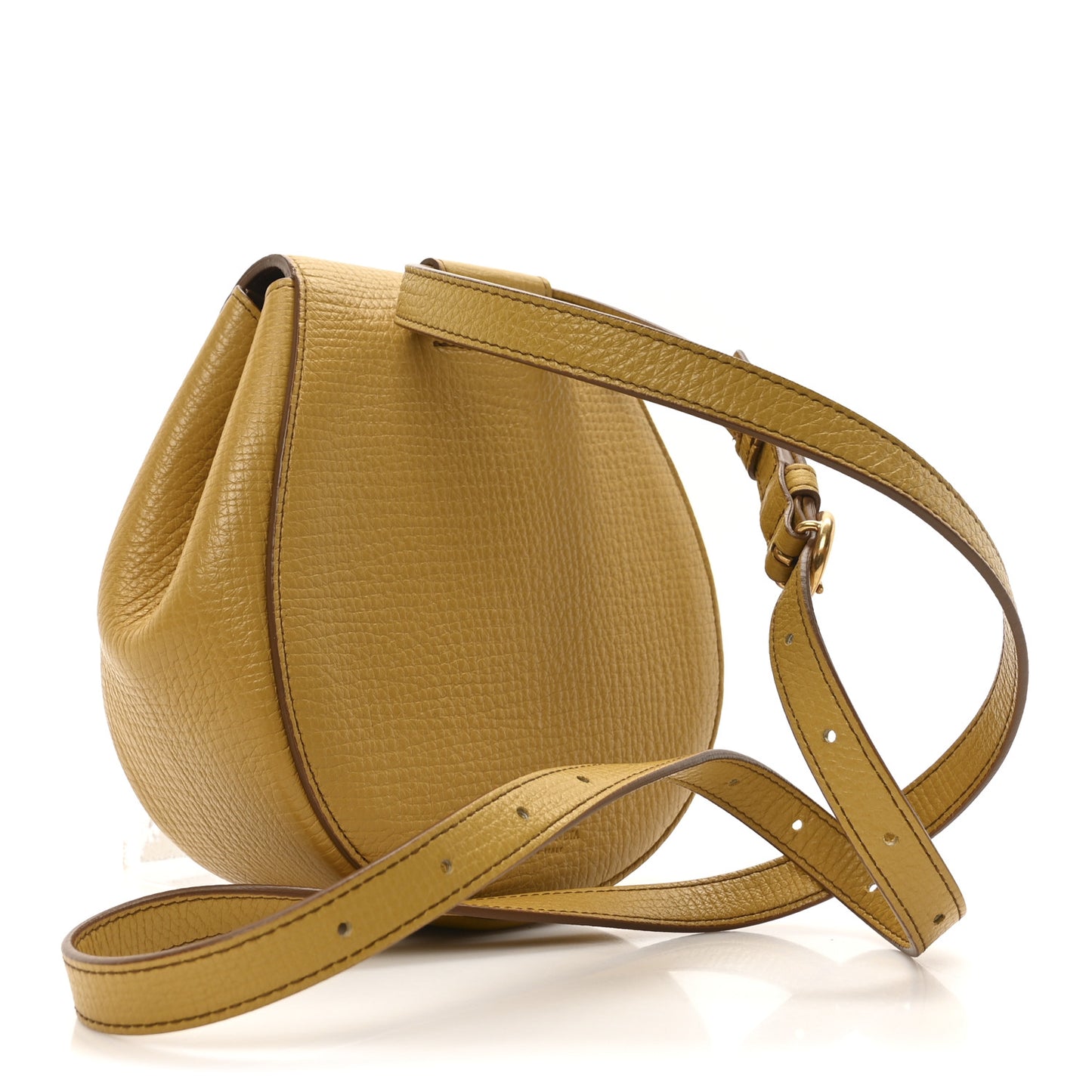 Palmellato Calfskin Rounded Belt Bag Butterscotch