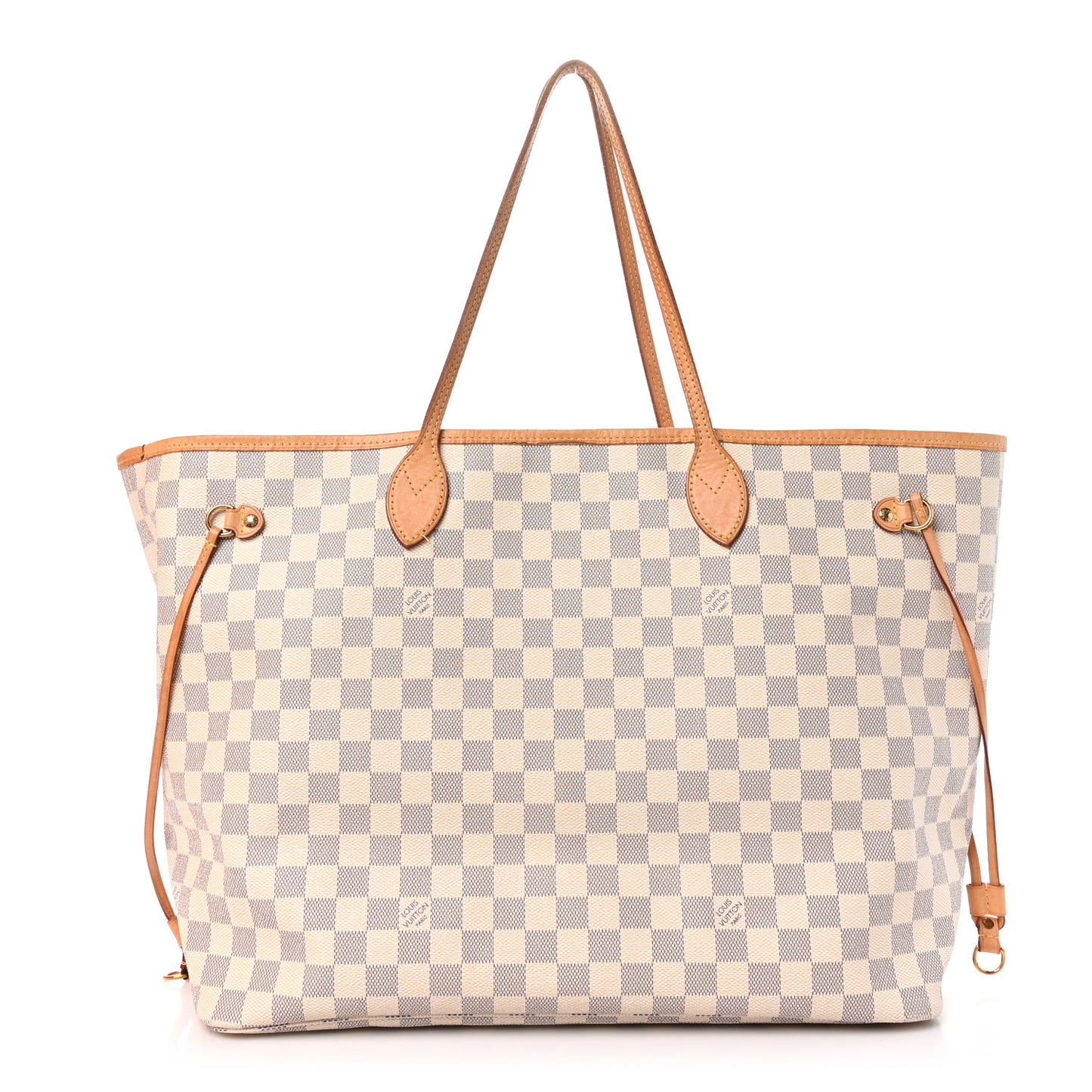 Damier Azur Neo Neverfull GM Rose Ballerine