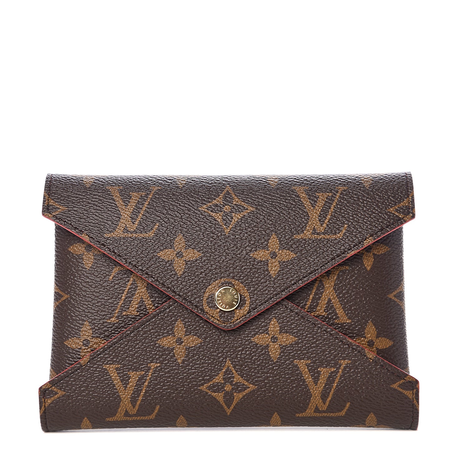 Monogram Medium Kirigami Pochette Insert Coquelicot