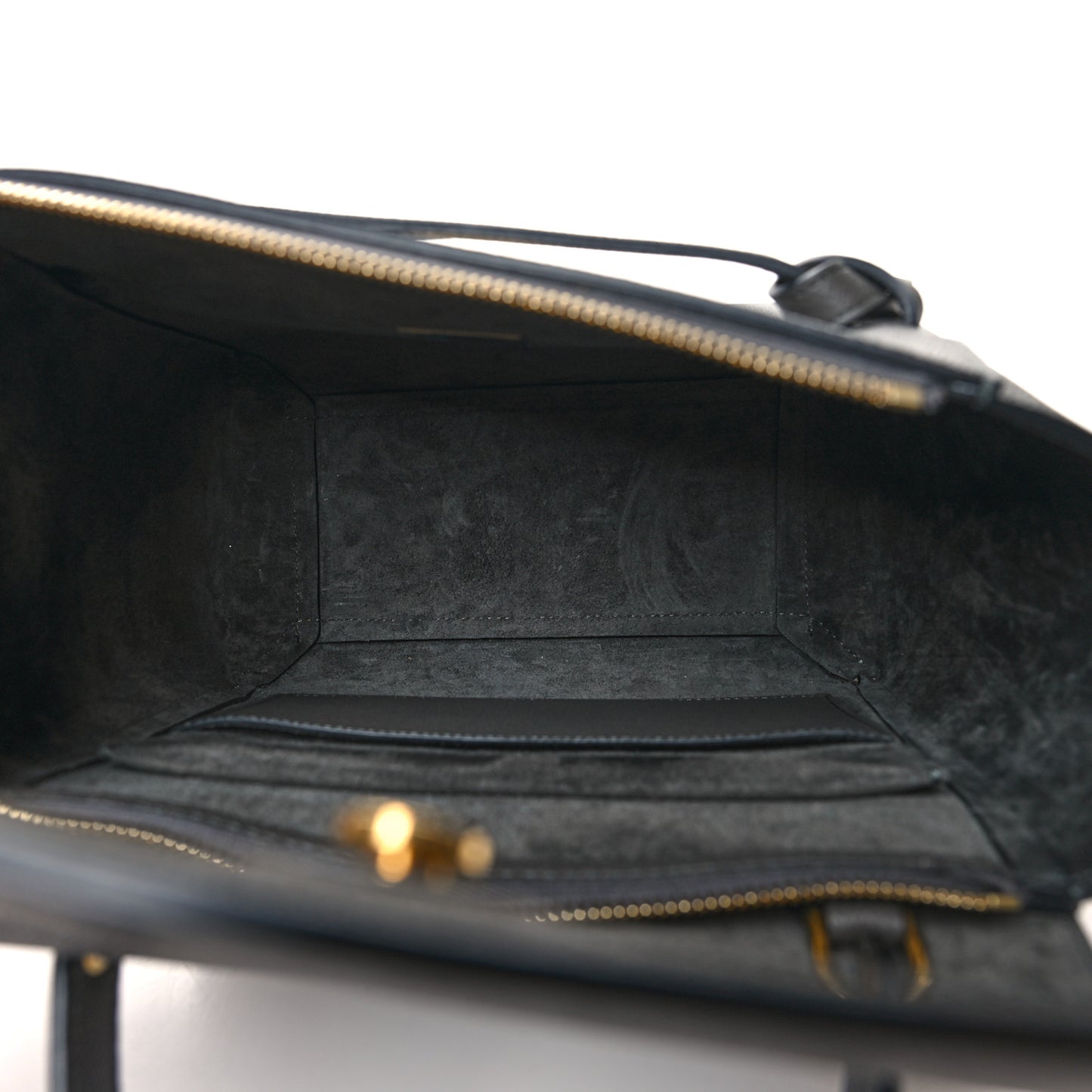 Grained Calfskin Micro Belt Bag Grey