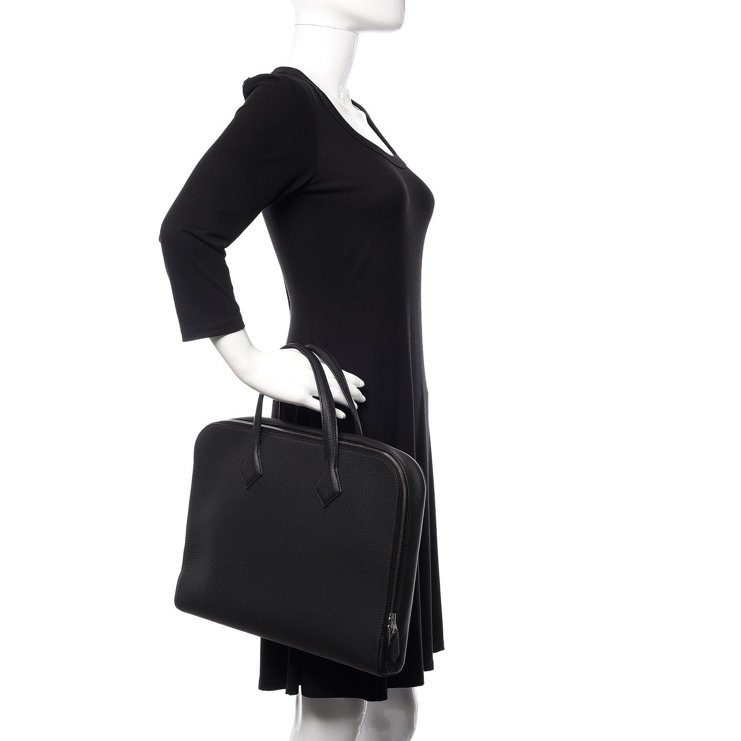 Togo Victoria Light Briefcase Black