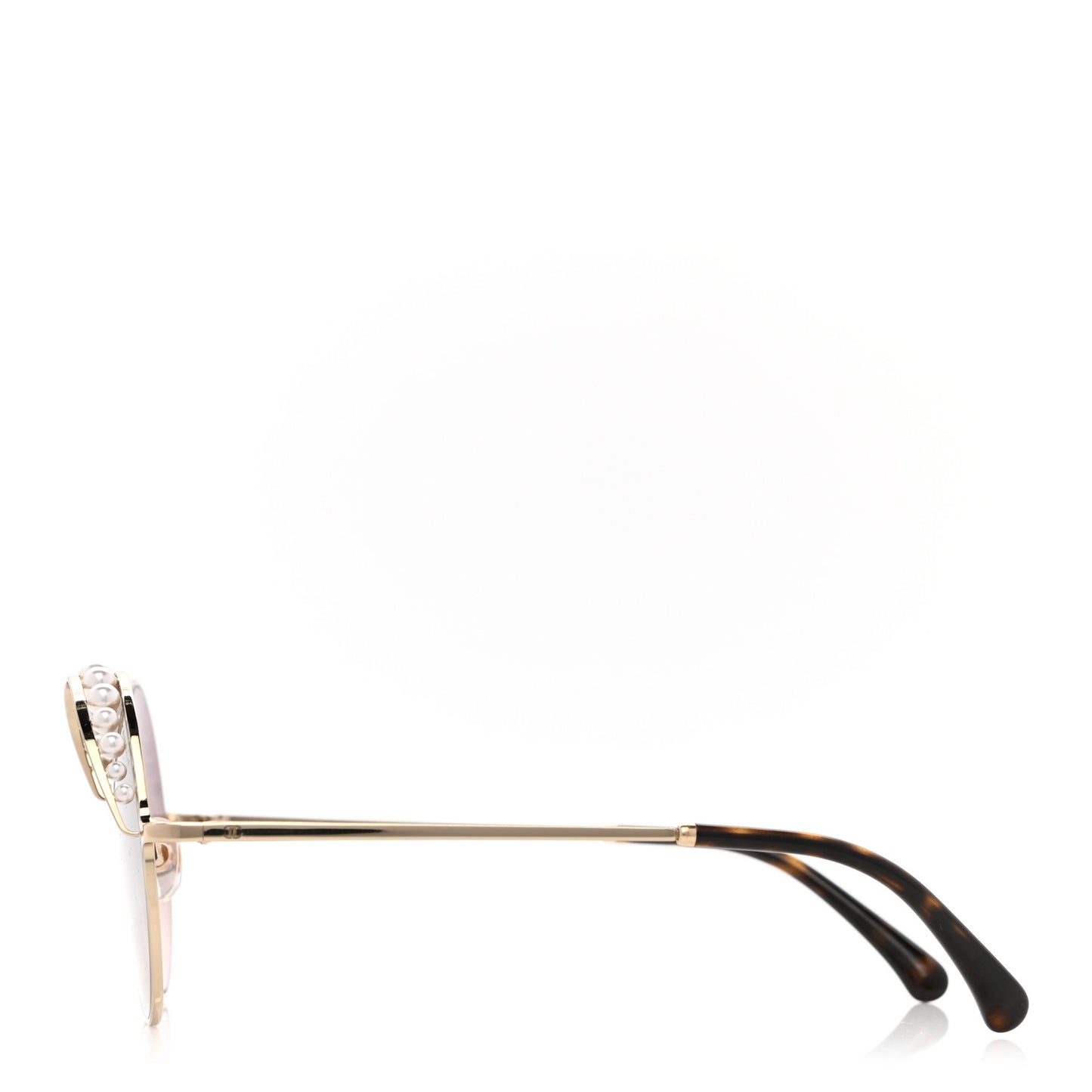 Pearl Round Sunglasses 4234-H Light Brown