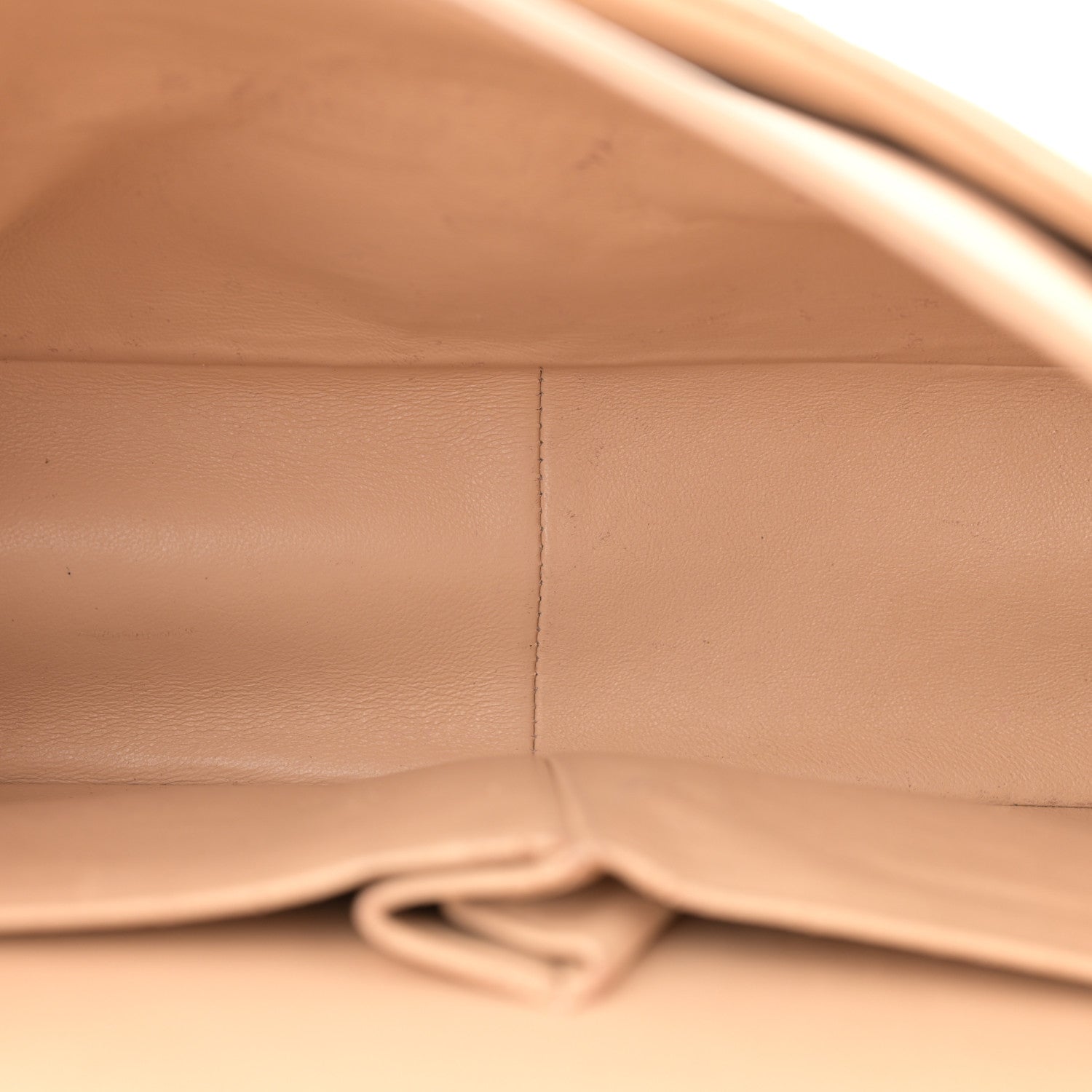 Chanel Lambskin Quilted Jumbo Double Flap Beige 5 of 15