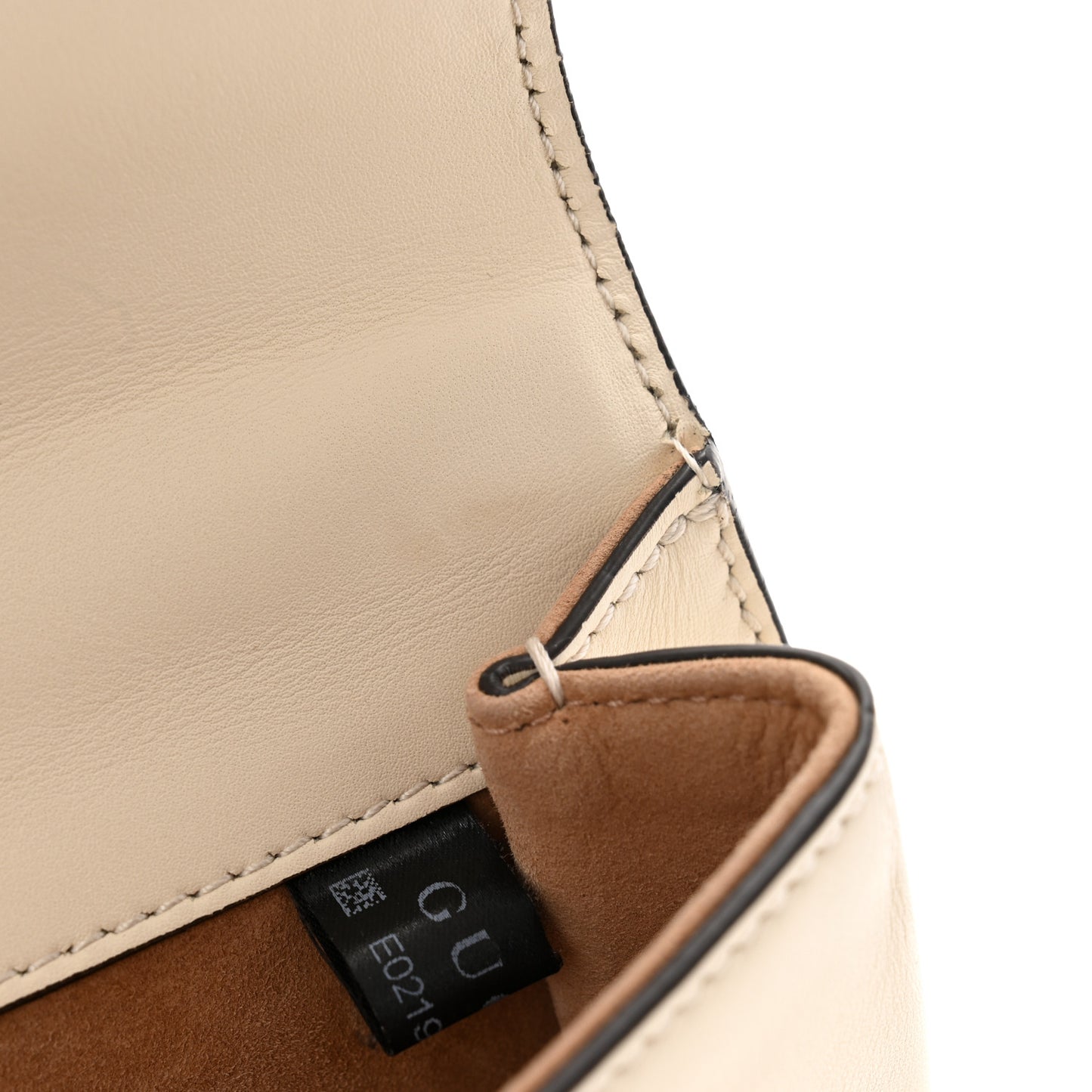 Calfskin Small Sylvie Wristlet Clutch White