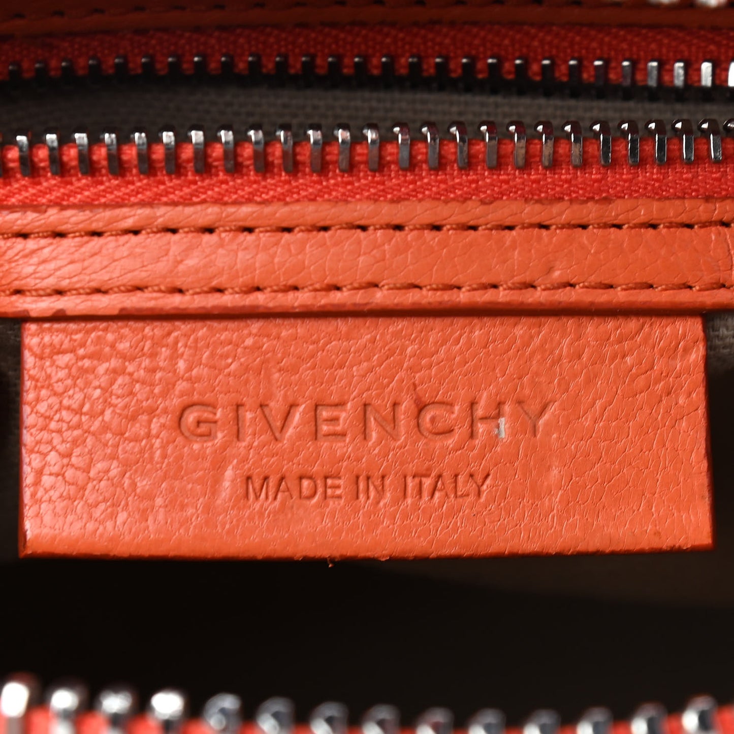 Sugar Goatskin Mini Antigona Orange