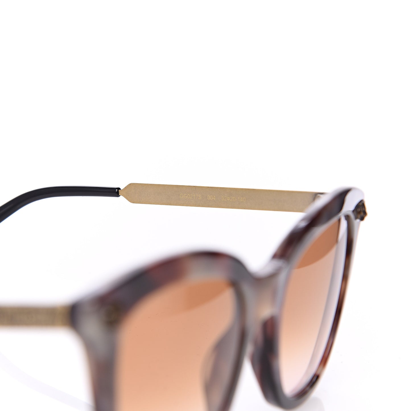 Cat Eye Sunglasses GG0217S Brown