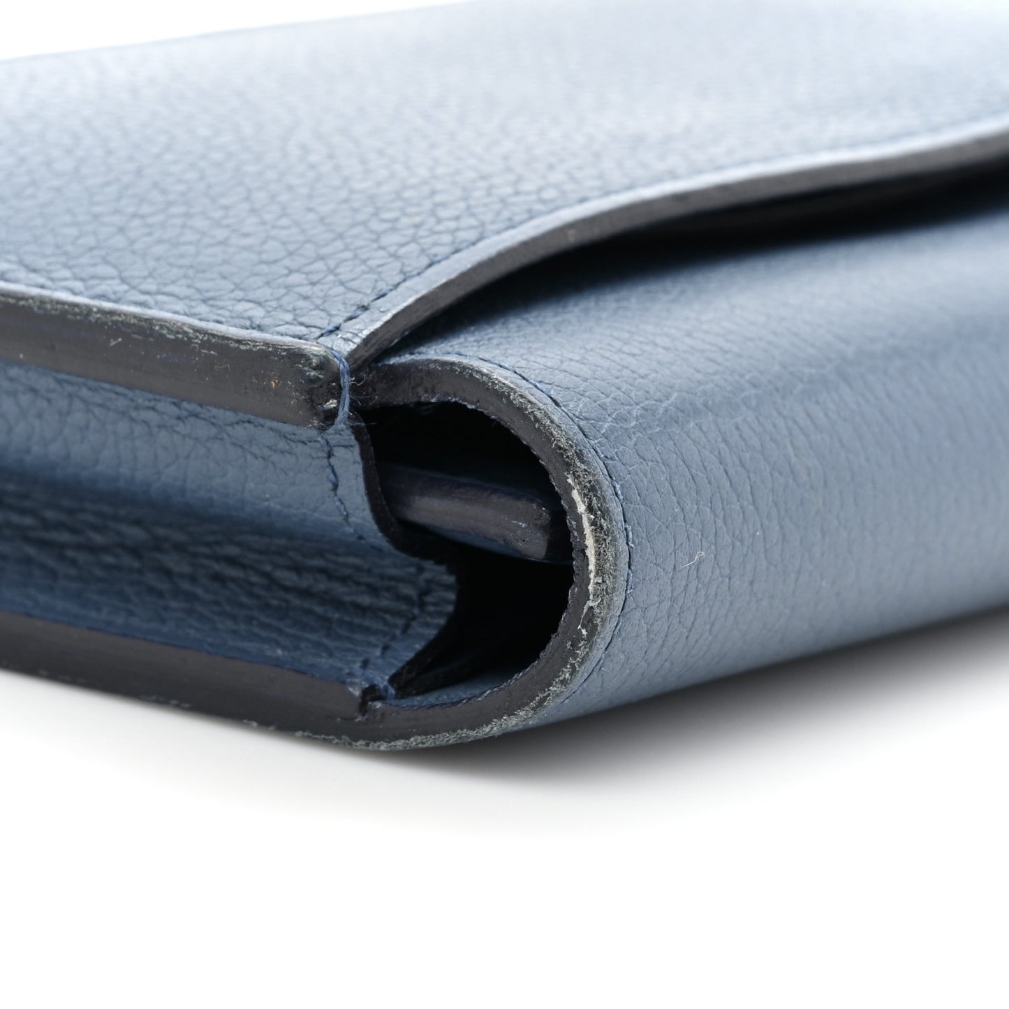 Evercolor Passant Long Wallet Bleu Brighton