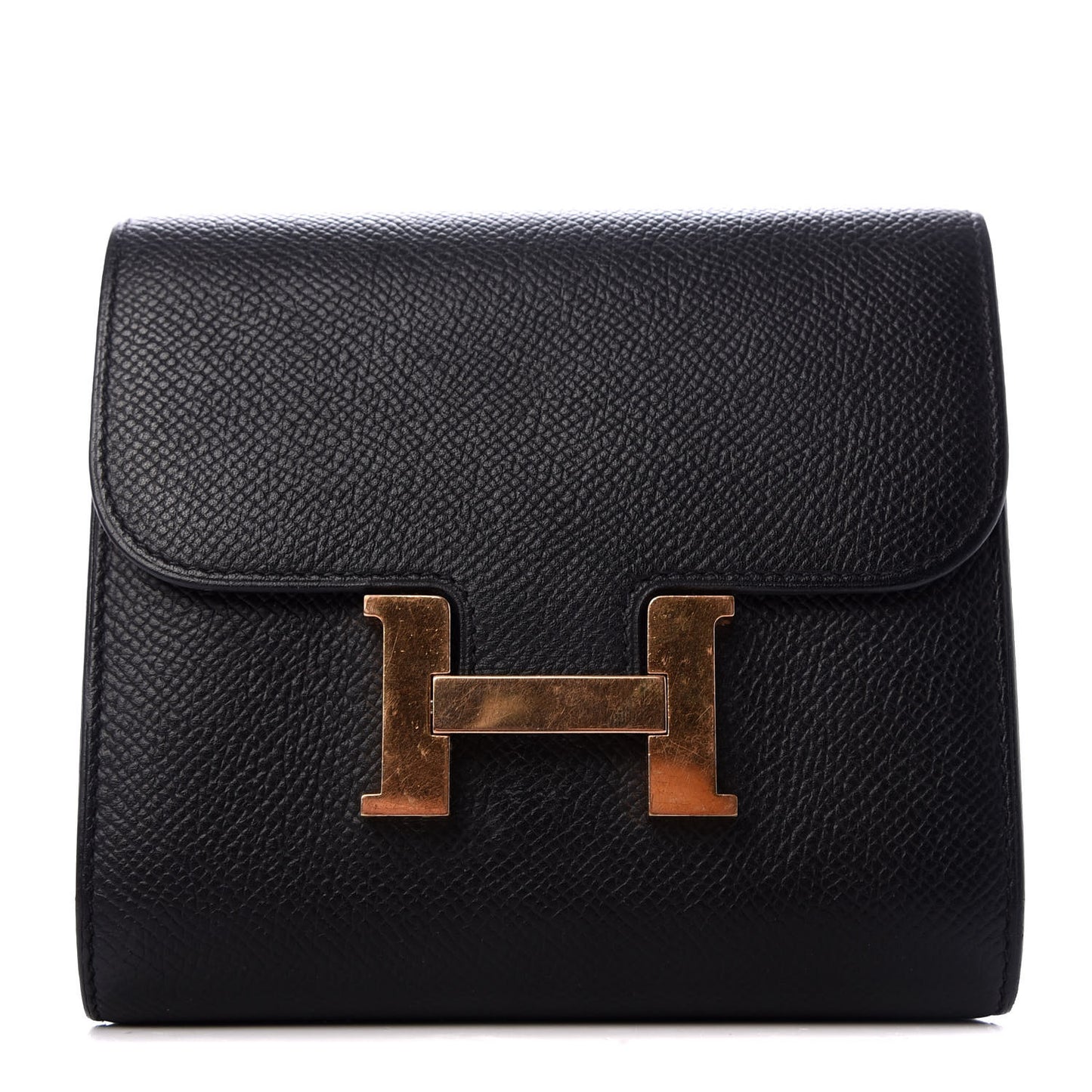Epsom Constance Short Wallet Black