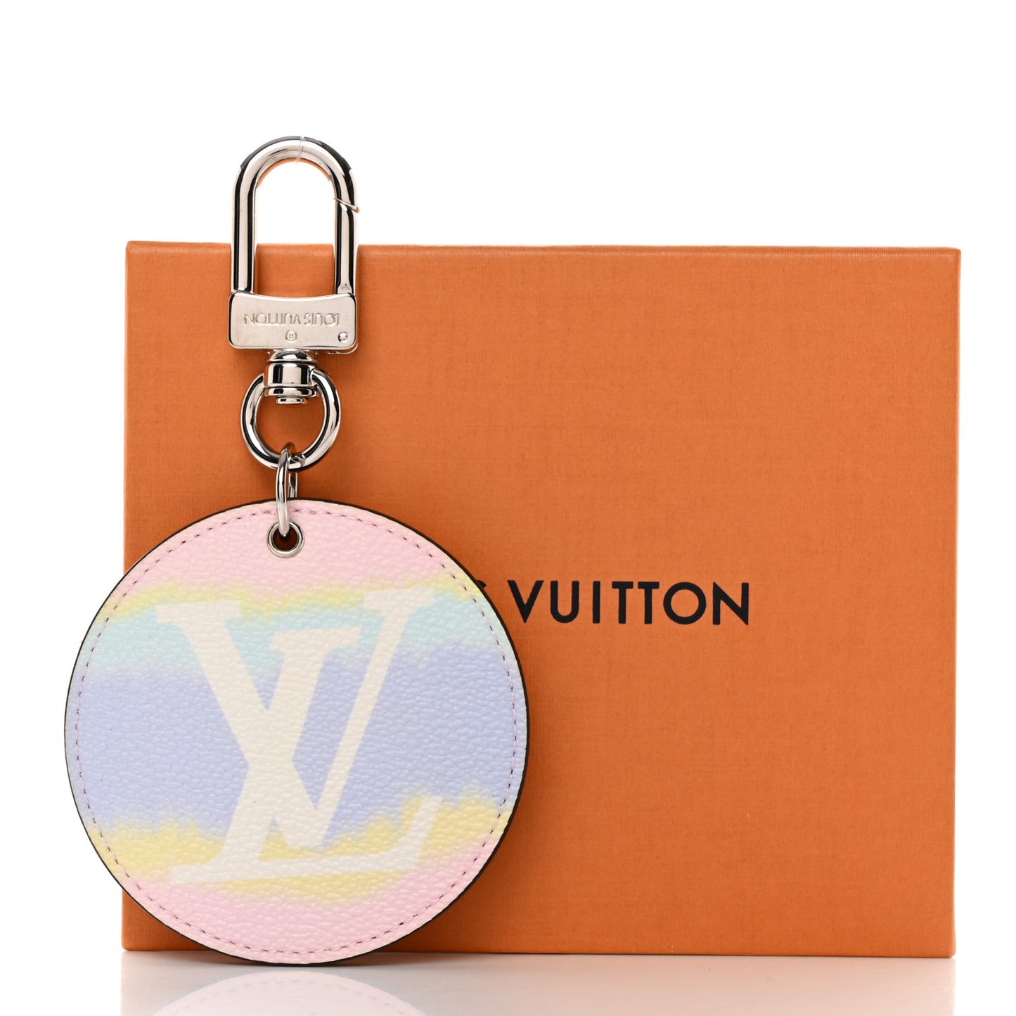 Monogram Escale Bag Charm Key Holder Pastel
