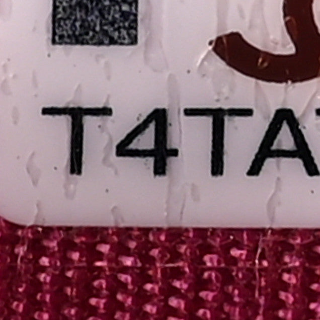 Caviar Quilted Card Holder Fuchsia