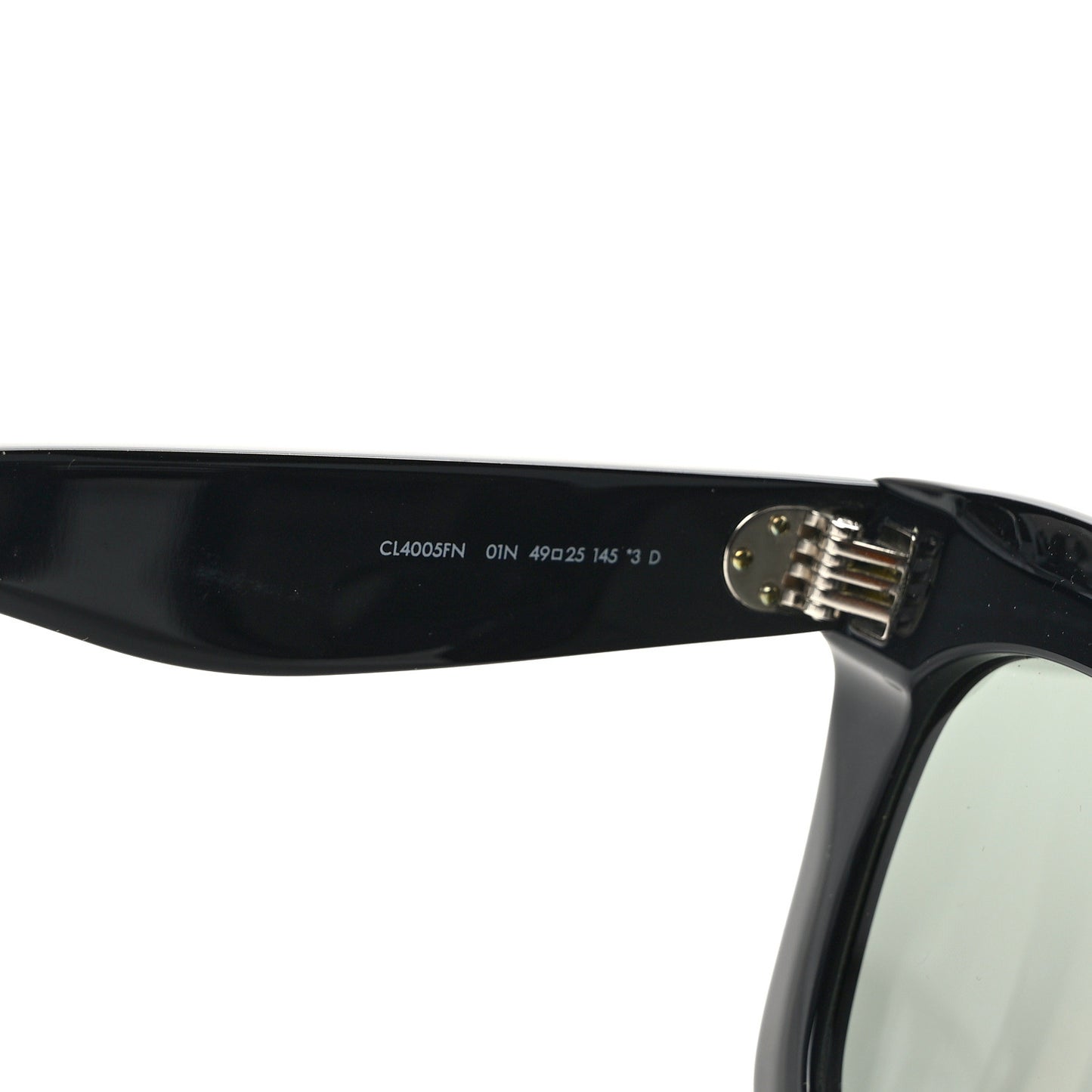 Oversized Round Sunglasses CL4005FN Black
