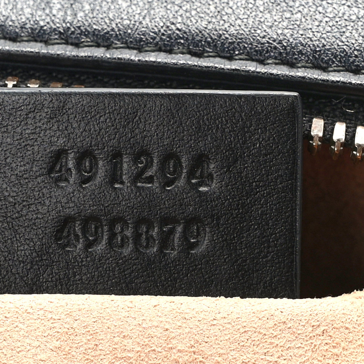 Calfskin Matelasse Animal Studs GG Marmont Belt Bag 95 34 85/34 Black