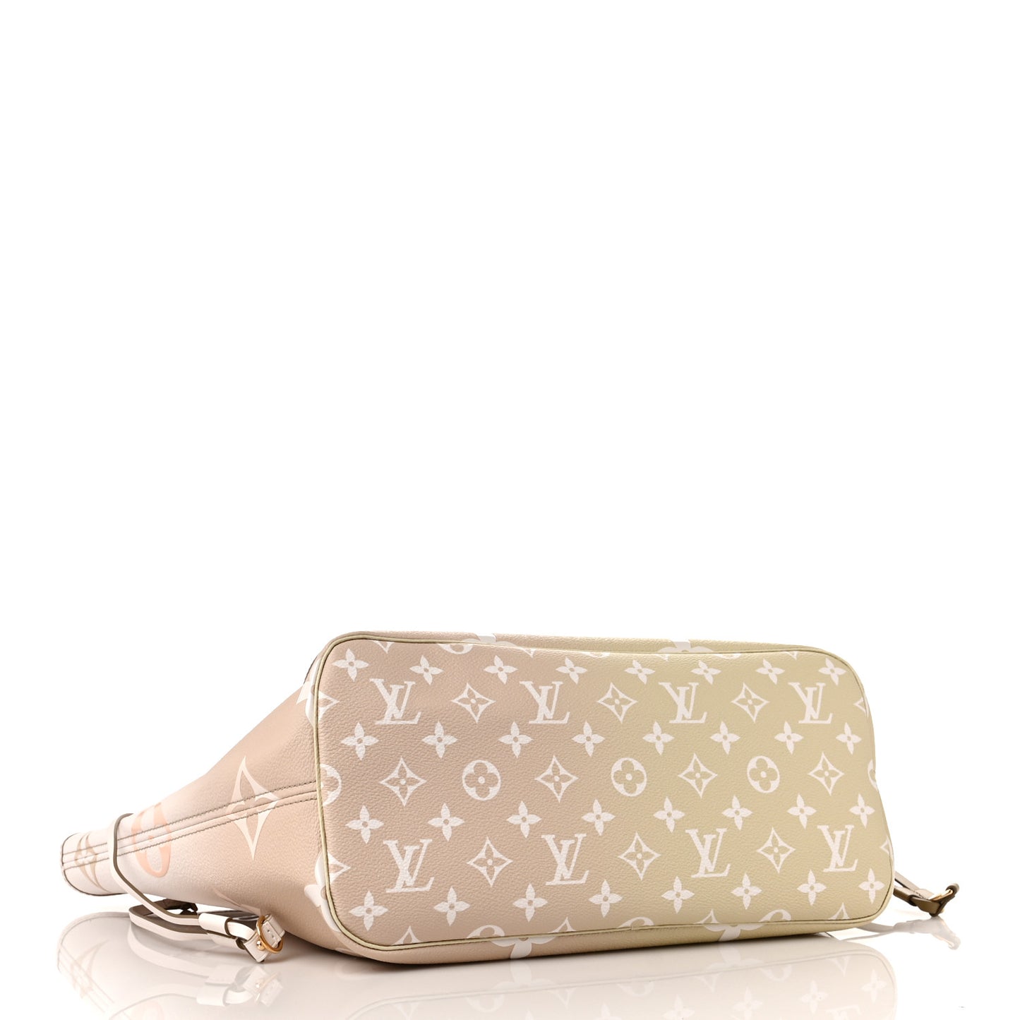 Monogram Giant Spring In The City Neverfull MM Sunset Kaki